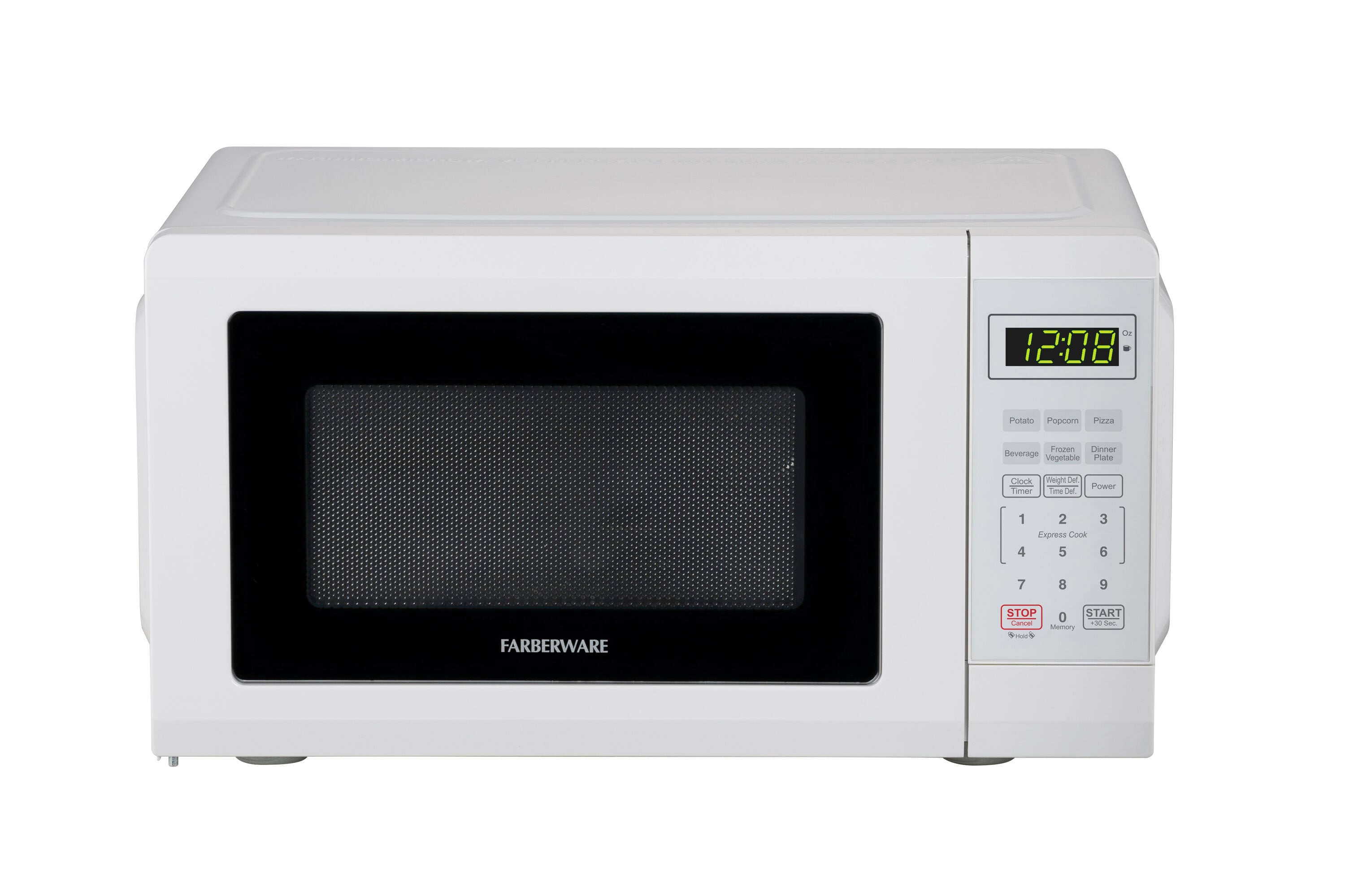 Farberware Classic 0.7 Cu ft 700-Watt Microwave Oven ,Black