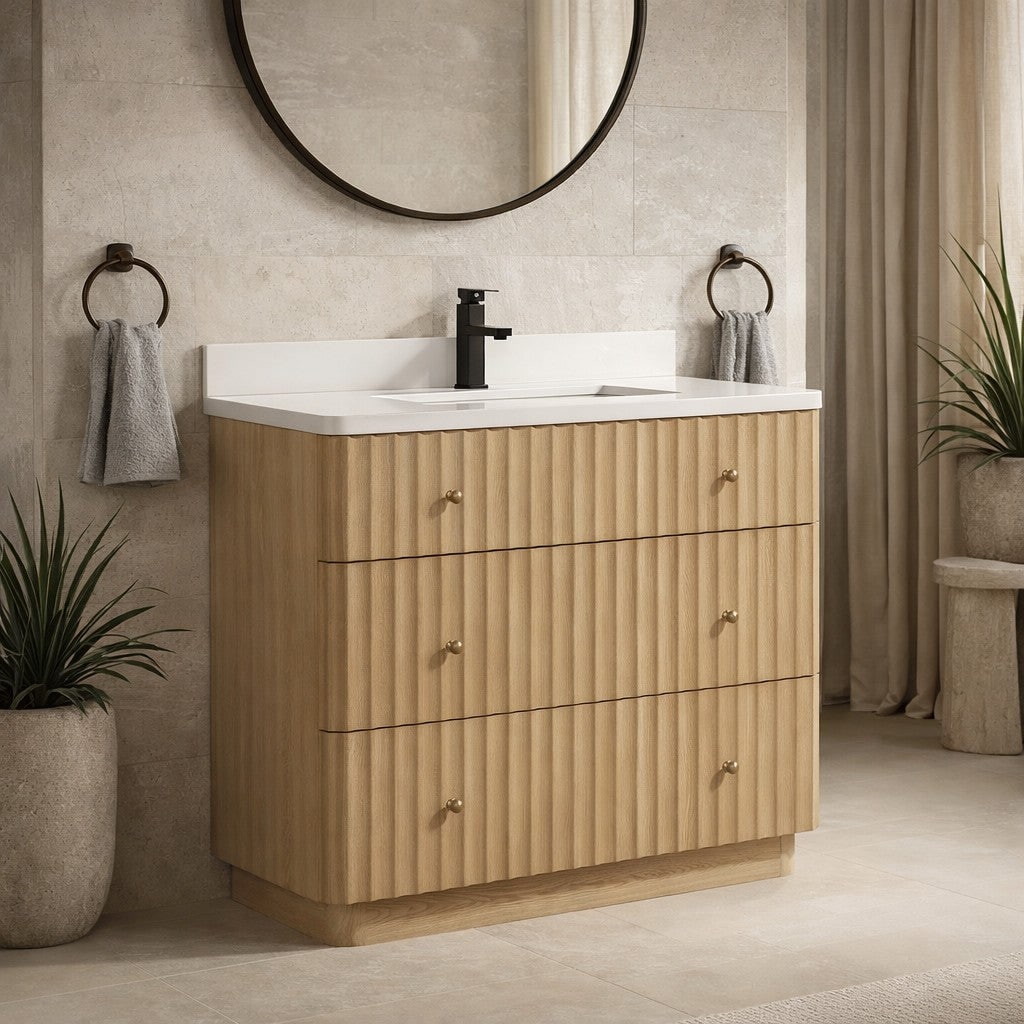 Ari Kitchen & Bath AKB-LAJOLLA-36-WSHO Bath-Vanity-Combo - View #3