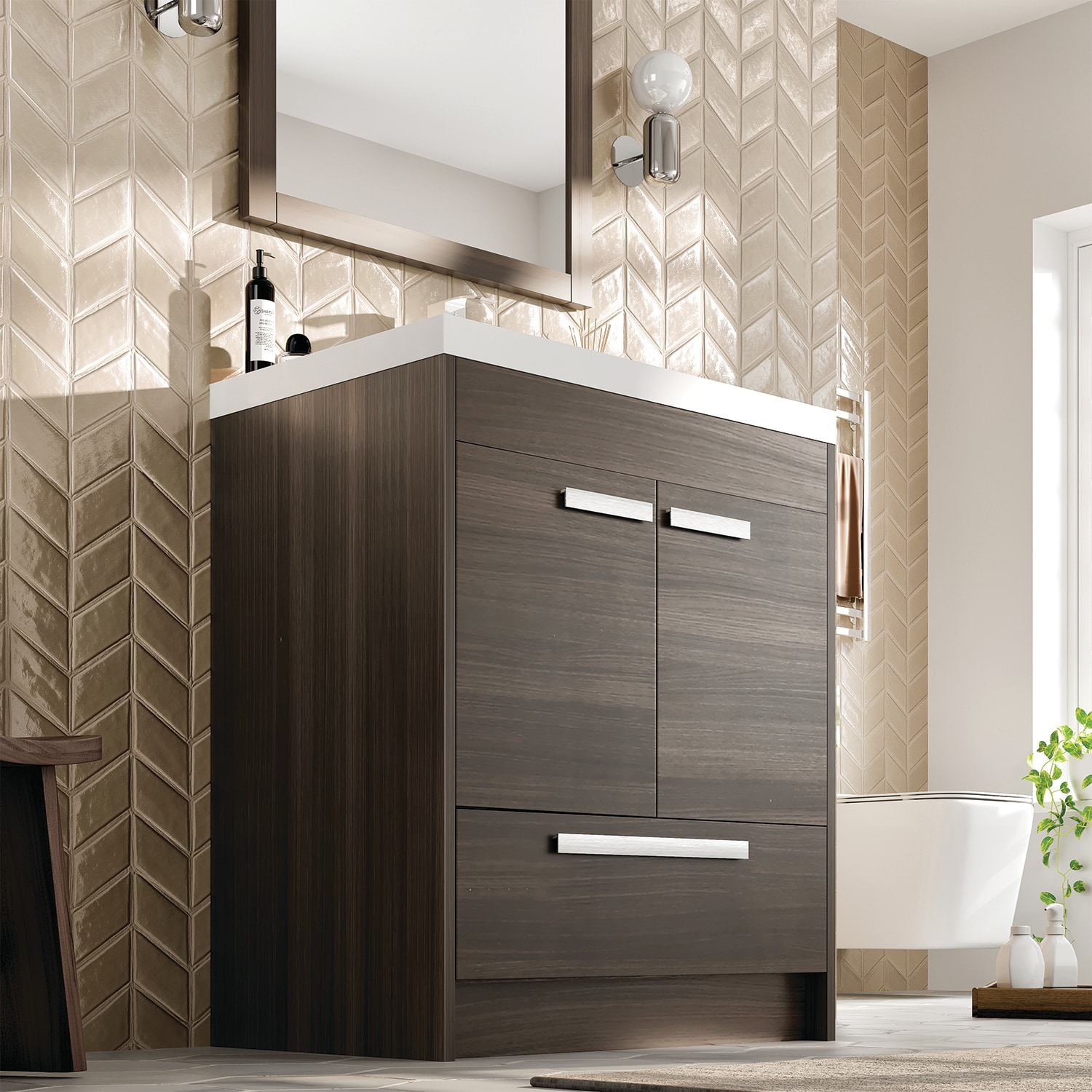 Eviva EVVN600-8-24GOK Bath-Vanity-Combo - View #4