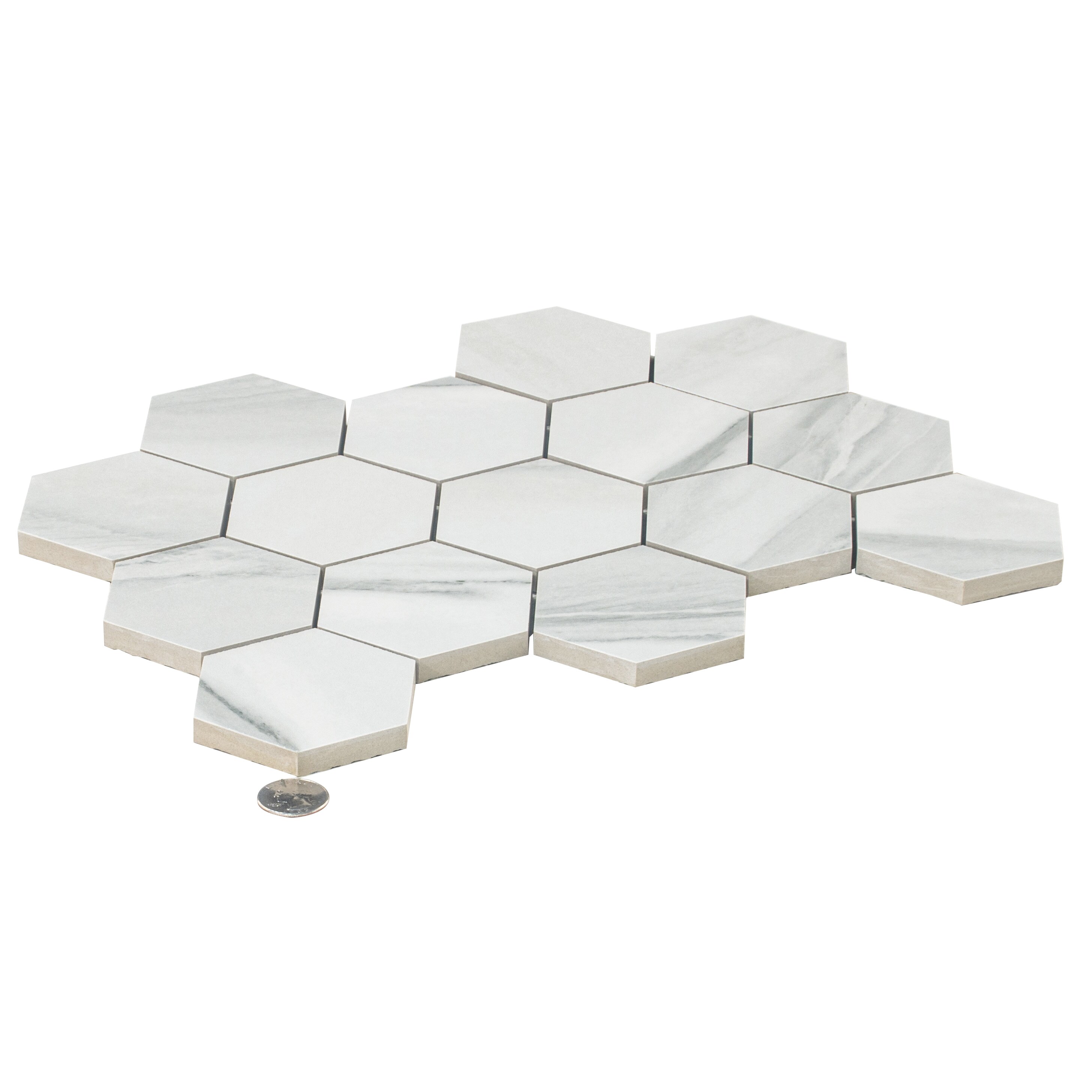 Apollo Tile IMP88ICEHEXA Ceramic-Tile - View #5