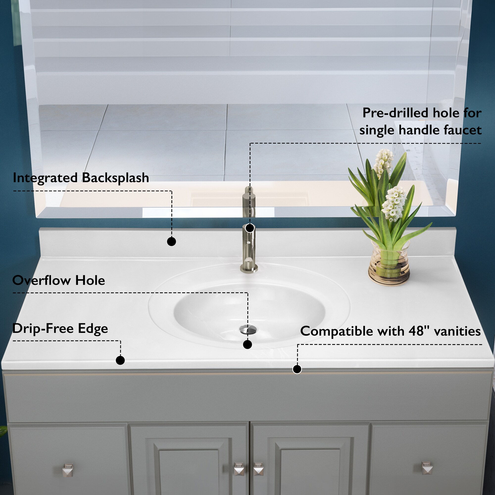 Design House 554634 Vanity-Tops - View #7