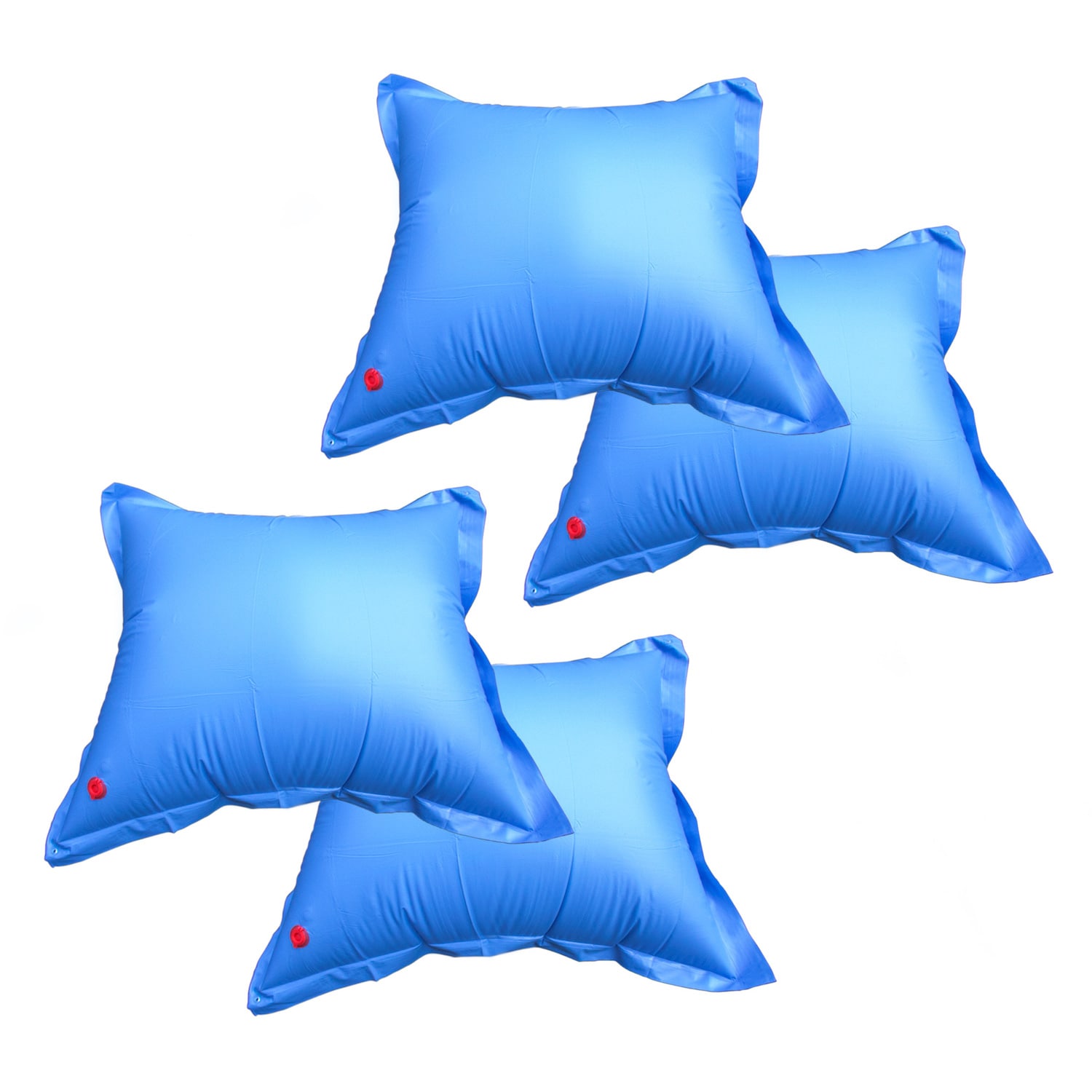 Pool Mate 1-3744--04 4-ft x 4-ft 4 -Pack Heavy-Duty Inflatable air pillow