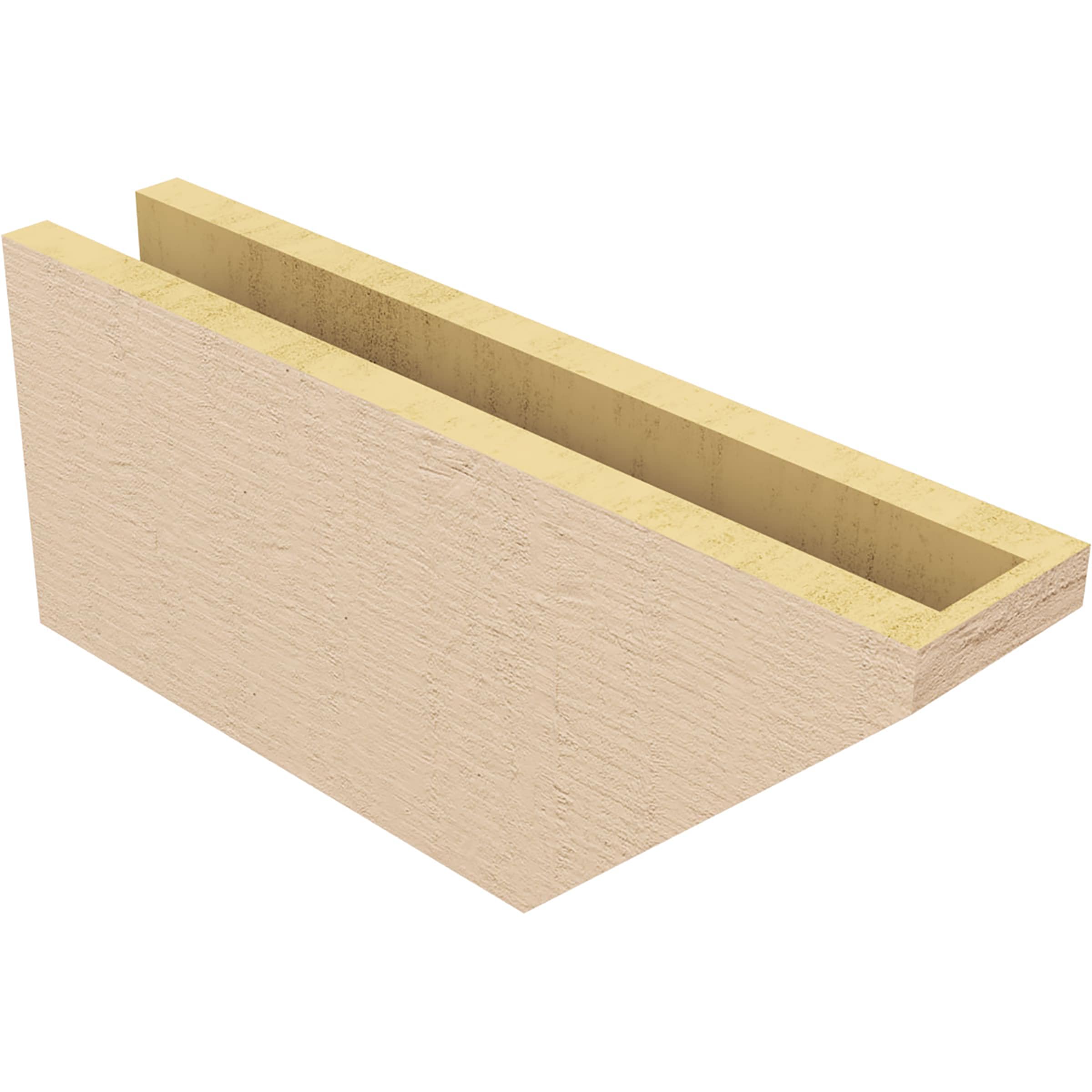 Ekena Millwork RFTU04X08X20CONRCPR Exterior-Brackets-Braces - View #5