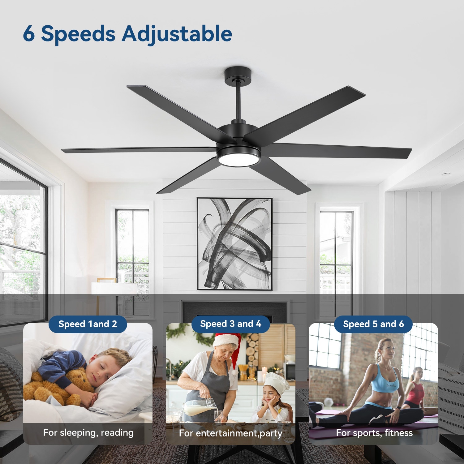 Breezary 27030-BK Ceiling-Fans - View #10