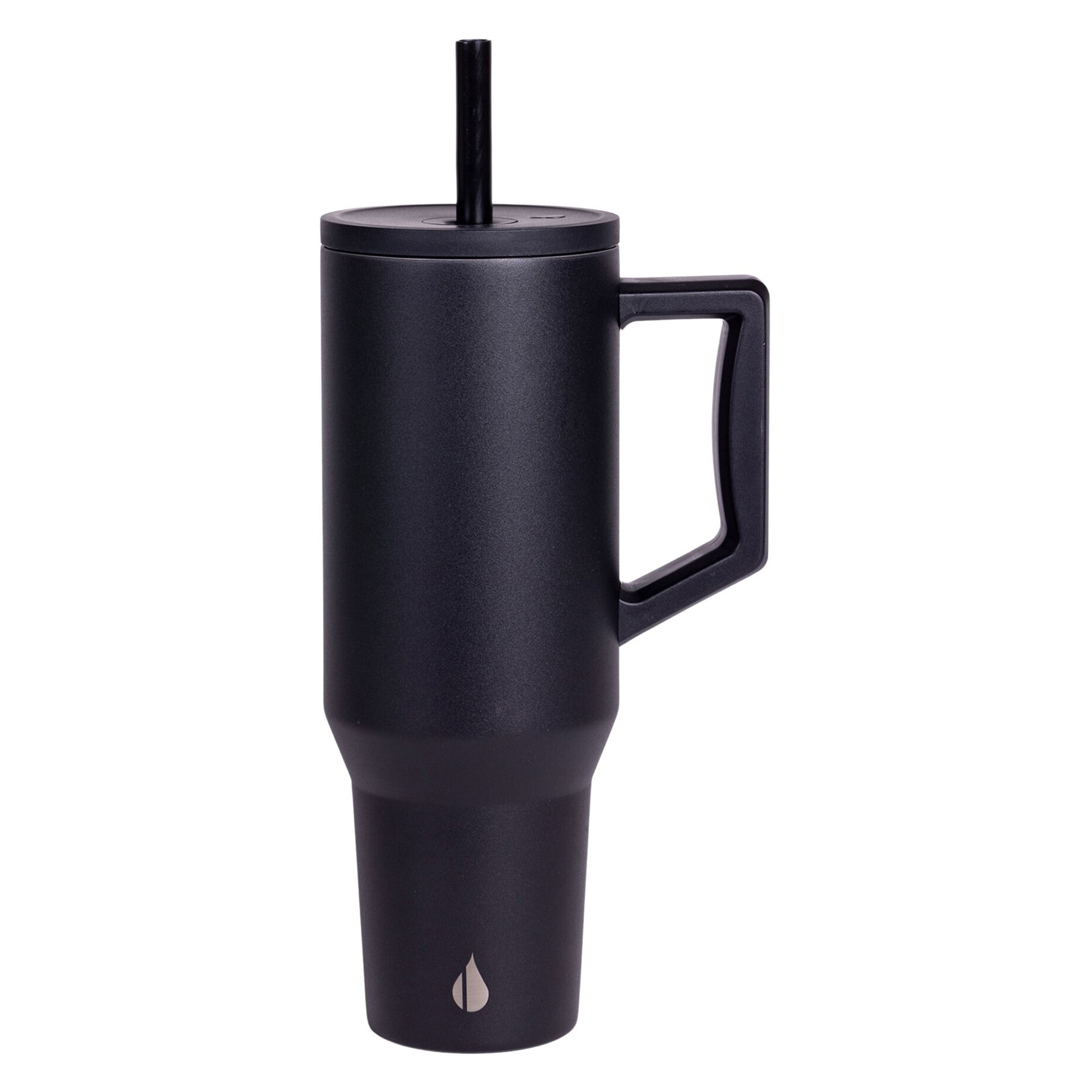 elemental EMLET40BK2 Commuter 40 -fl oz Stainless steel Insulated Tumbler - Black