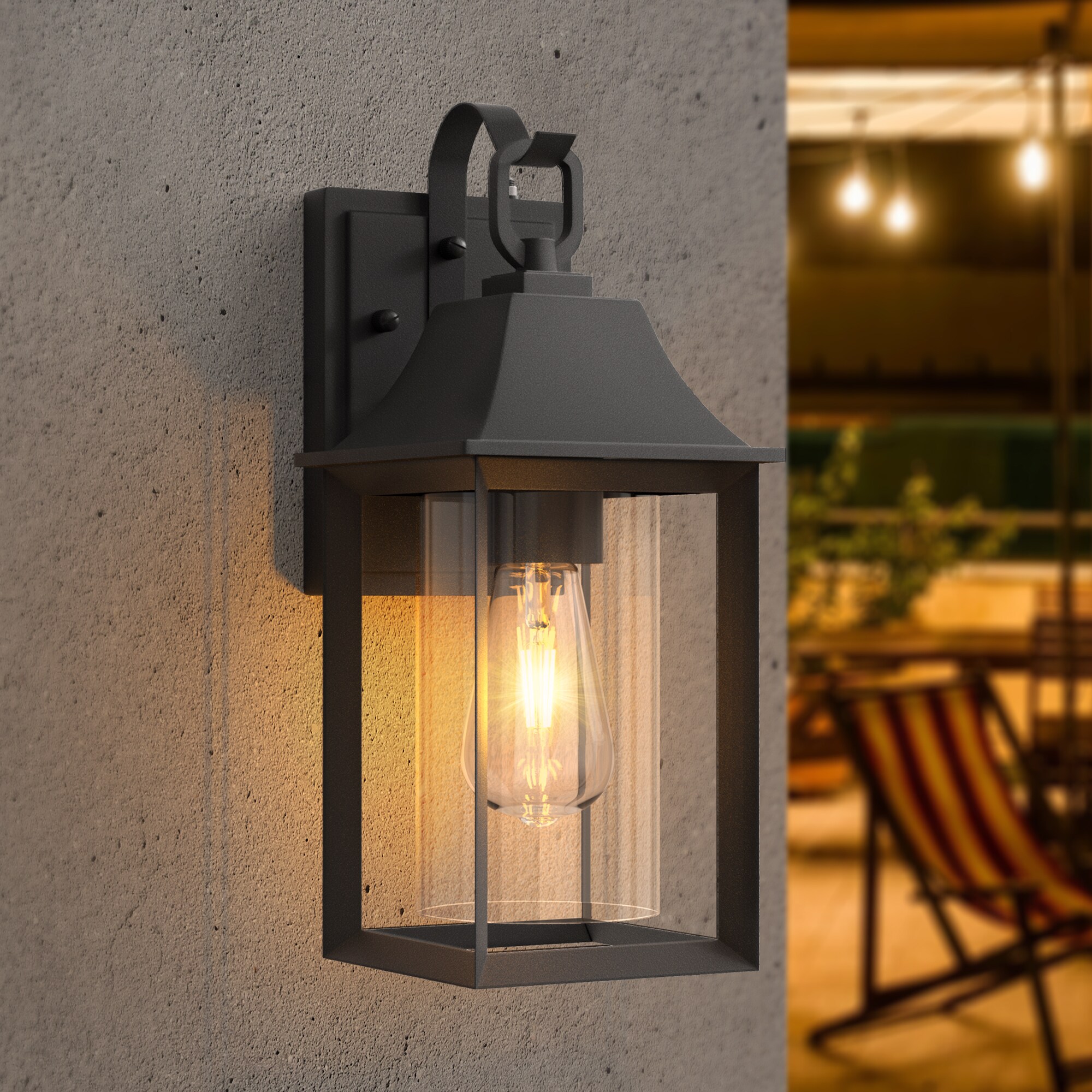 Maxax 7038-1BK Outdoor-Wall-Lighting - View #2