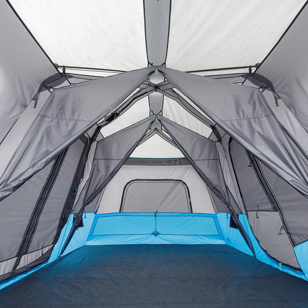 Core Blue 10 ft. x 18 ft. Pop-Up Tent with LED Lights and Instant