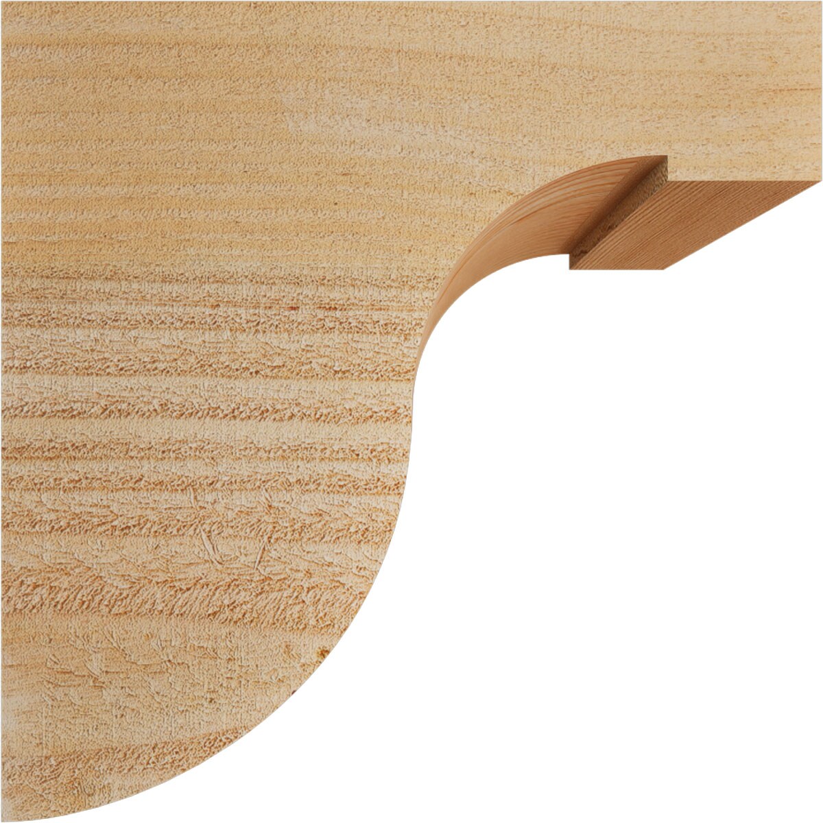 Ekena Millwork COR06X10X10DEL00RDF corbels - View #3