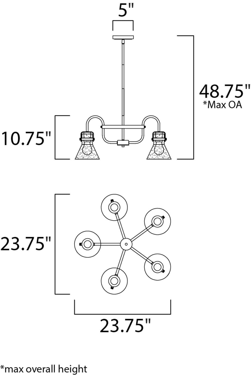 Maxim Lighting 26117CDPC b090015 - View #3