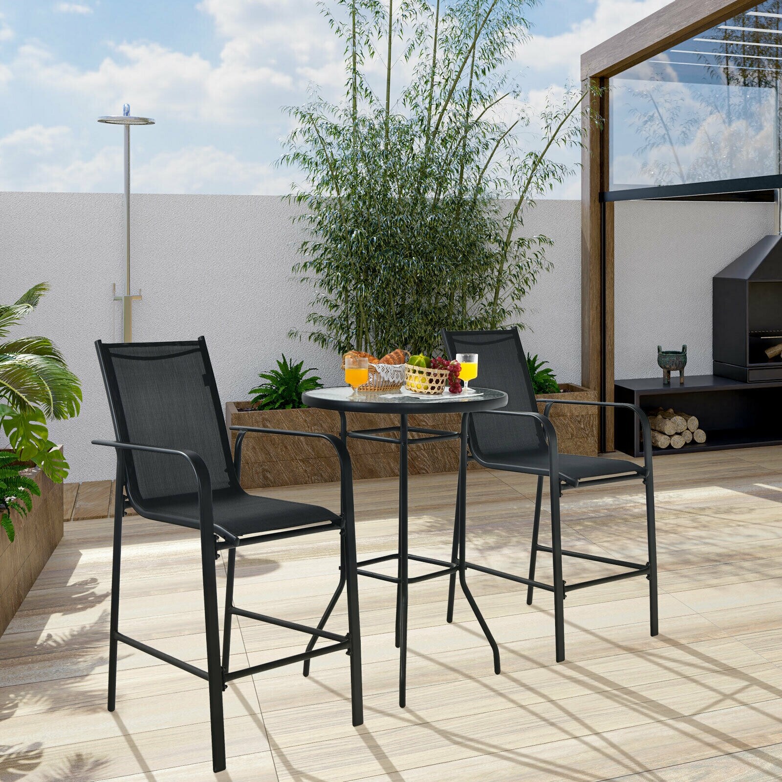 Slickblue D-CO-KB62001PN Patio-Dining-Sets - View #6