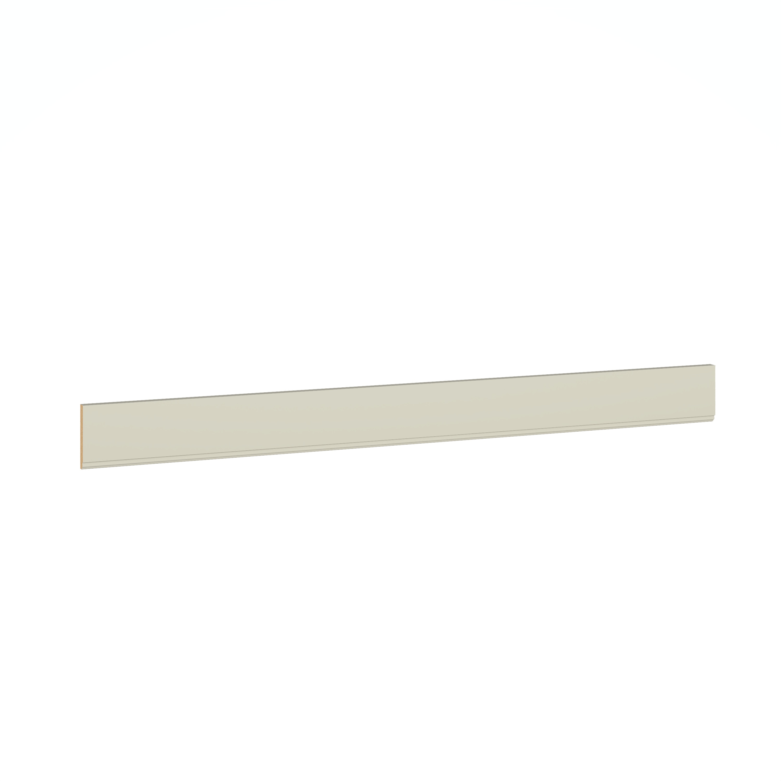 Diamond Express 61D-VV48 Cabinet Valance 48-in W x 0.75-in H x 4.5-in D Icy Avalanche Painted