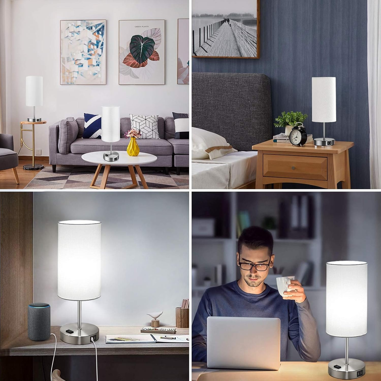 Nordic Hygge B08GCG3N7T Table-Lamps - View #6