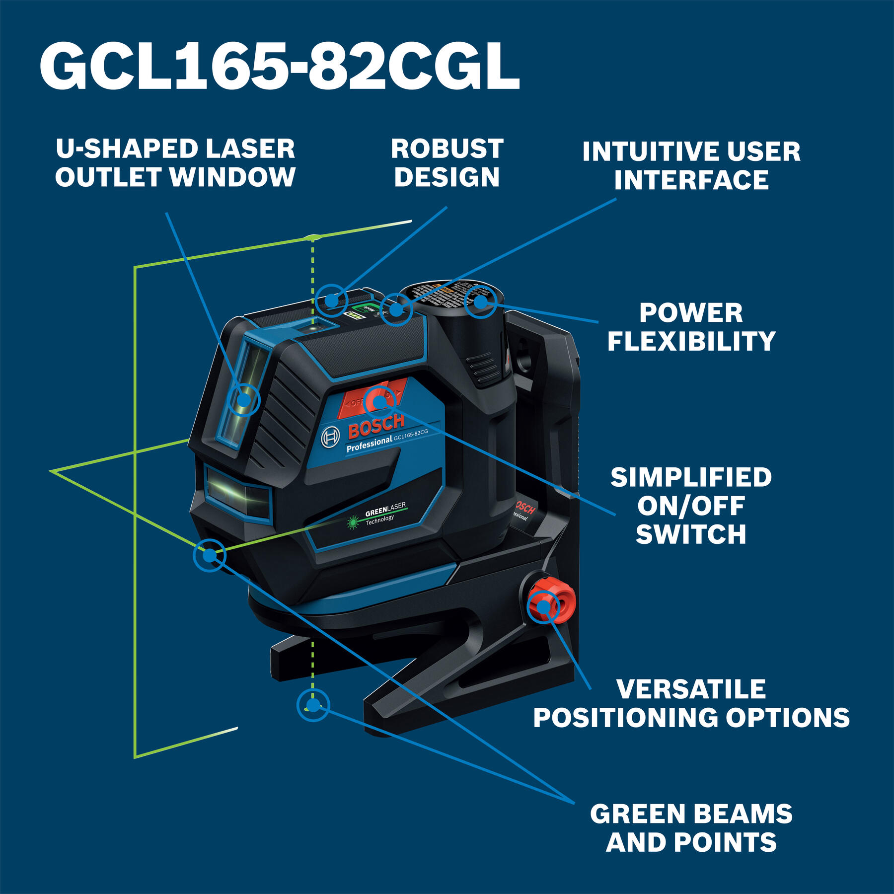 Bosch GCL165-82CGL Laser-Level - View #2