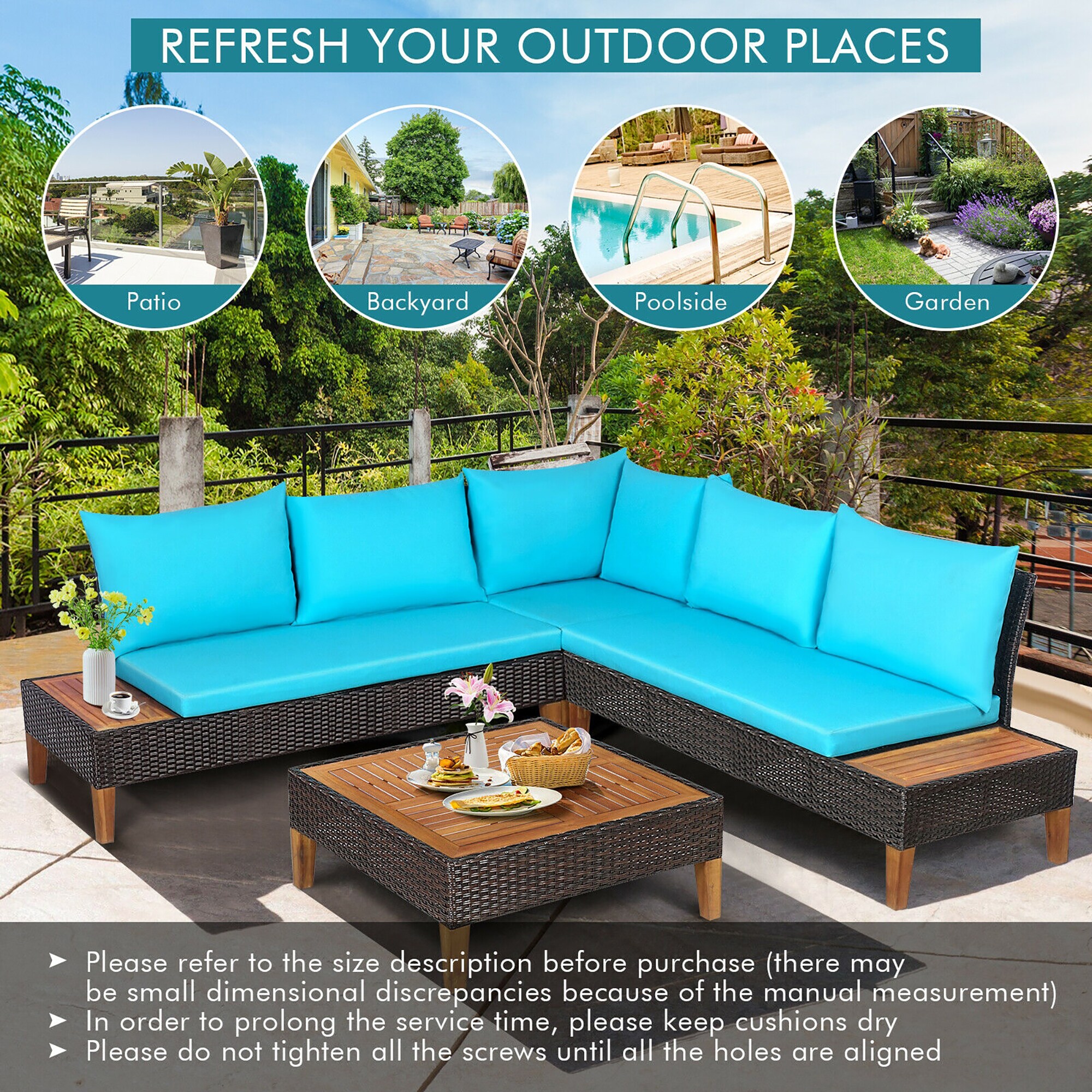 CASAINC CEW-ZHRS3106-GS Patio-Conversation-Sets - View #5