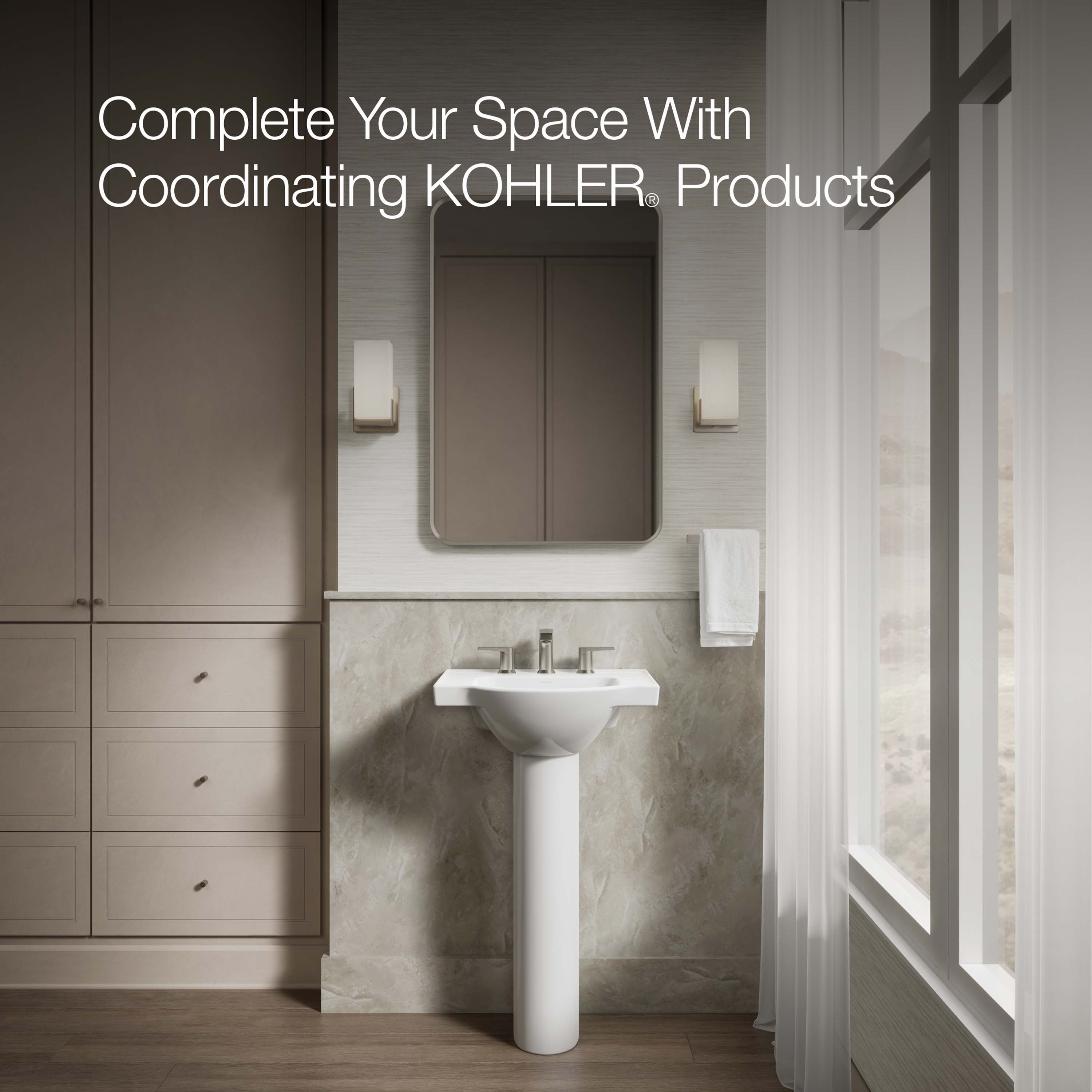 KOHLER 5247-8-0 Complete-Pedestal-Lavatories - View #7