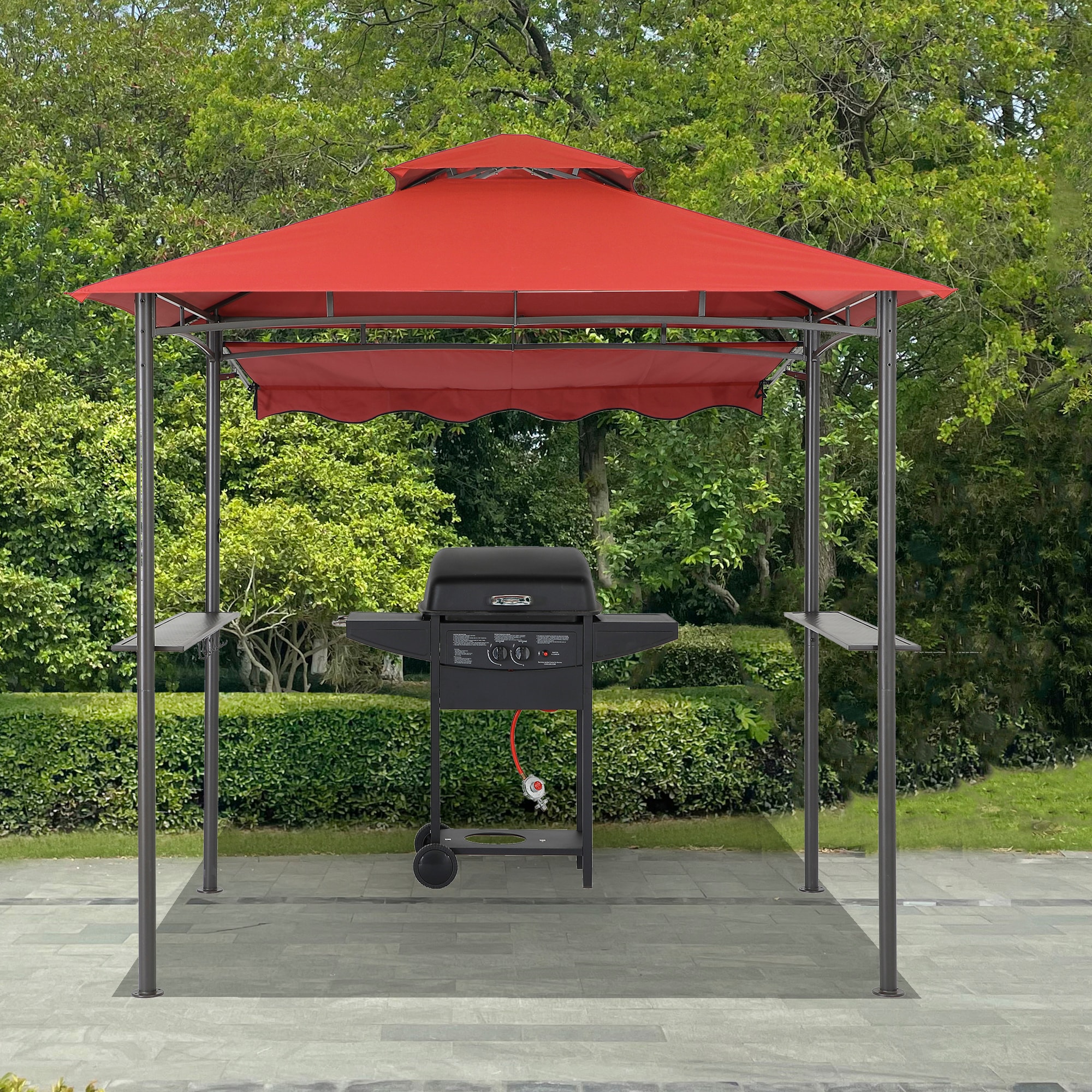 StarEcho CH-G85-CR Wood-Resin-Gazebos - View #8
