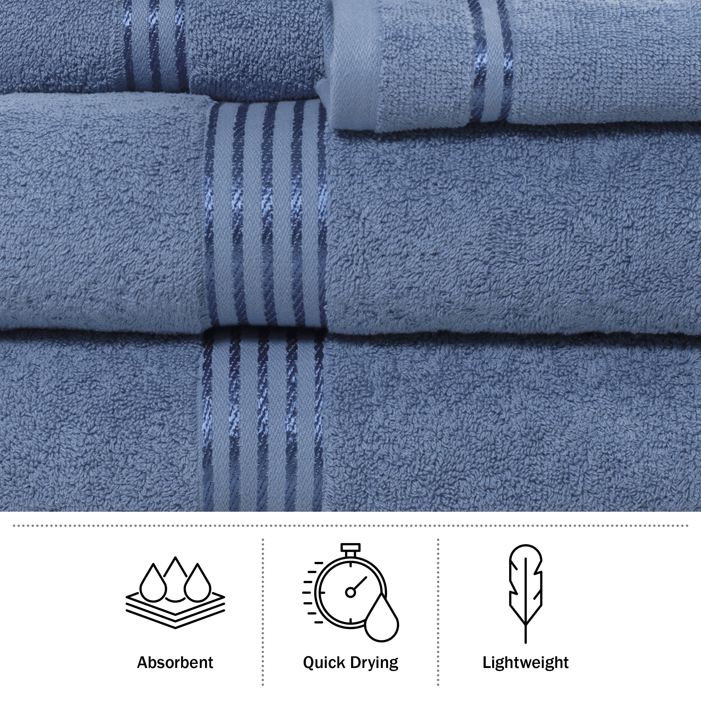 Hastings Home 67-0016-B-3 Bath-Towels - View #4