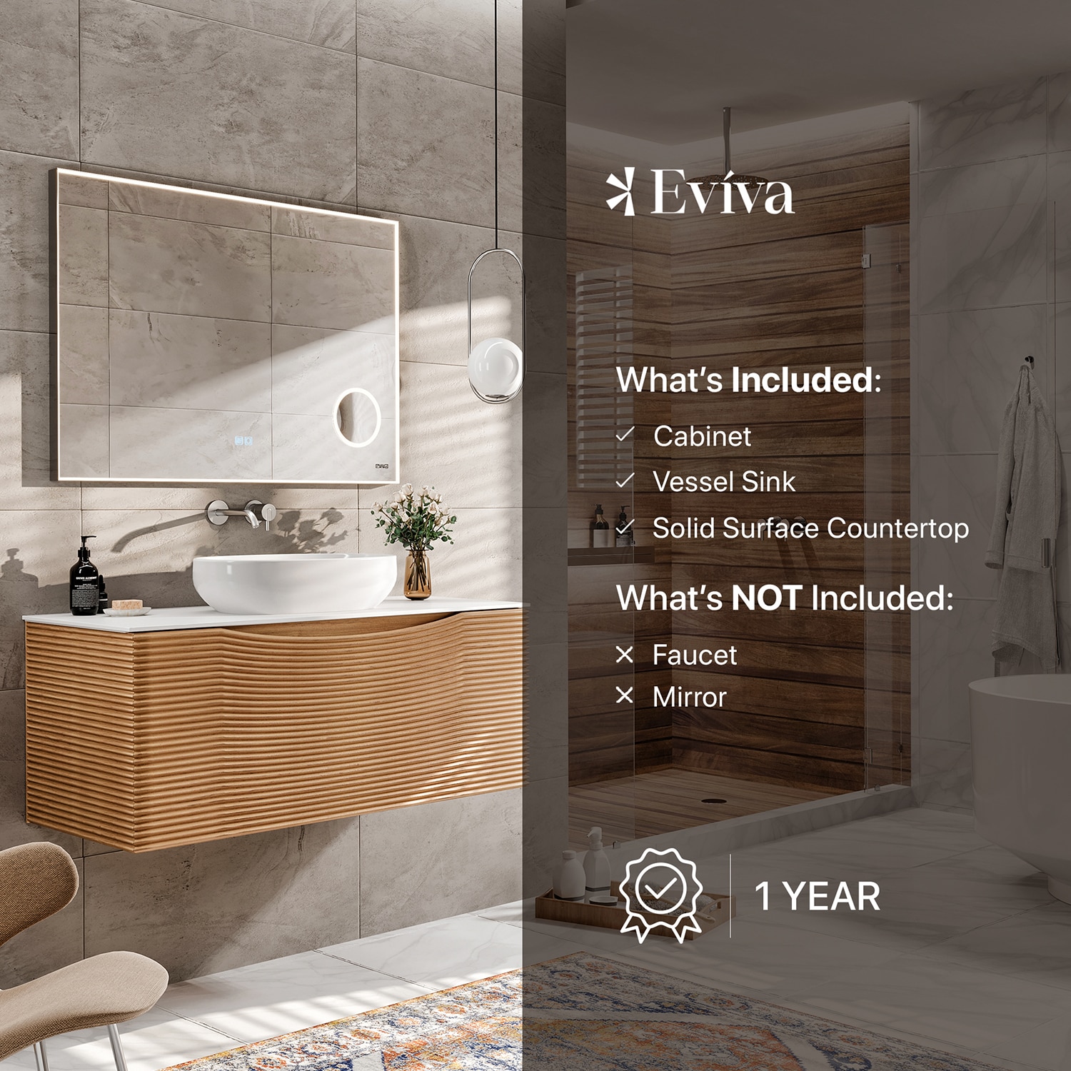 Eviva EVVN115-32MOK-W Bath-Vanity-Combo - View #7
