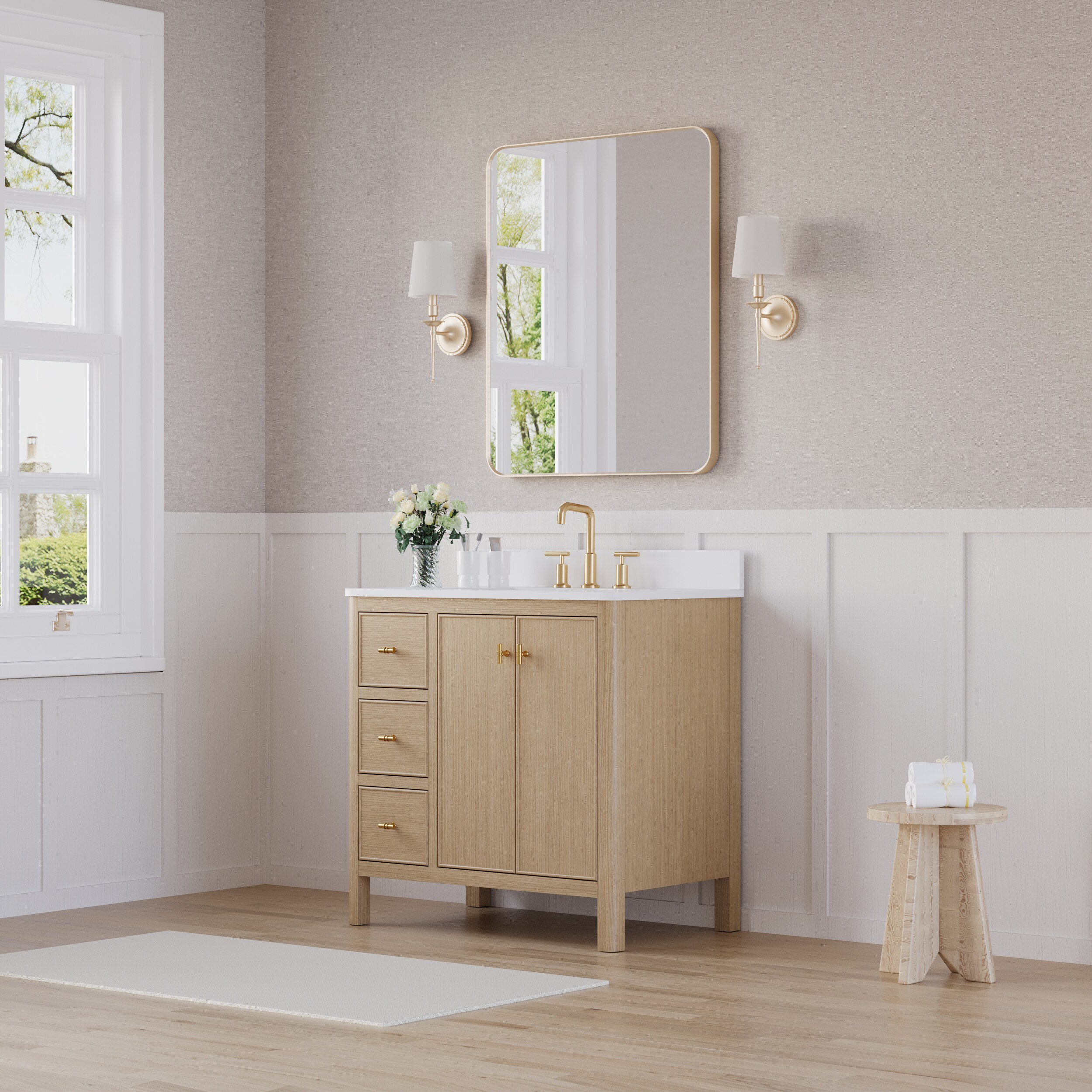 Forclover CF-LR36OAKGD Bath-Vanity-Combo - View #14