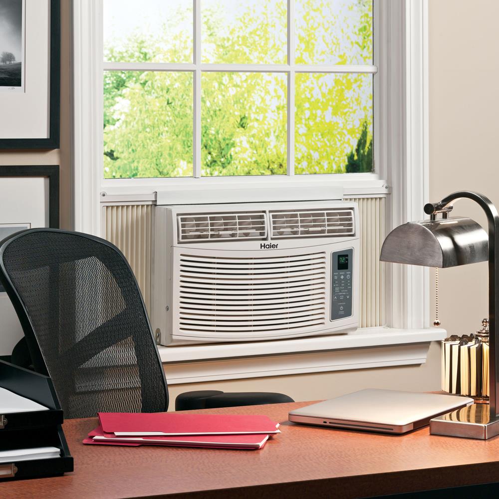 Haier 250-sq ft Window Air Conditioner (115-Volt; 6000-BTU) at Lowes.com