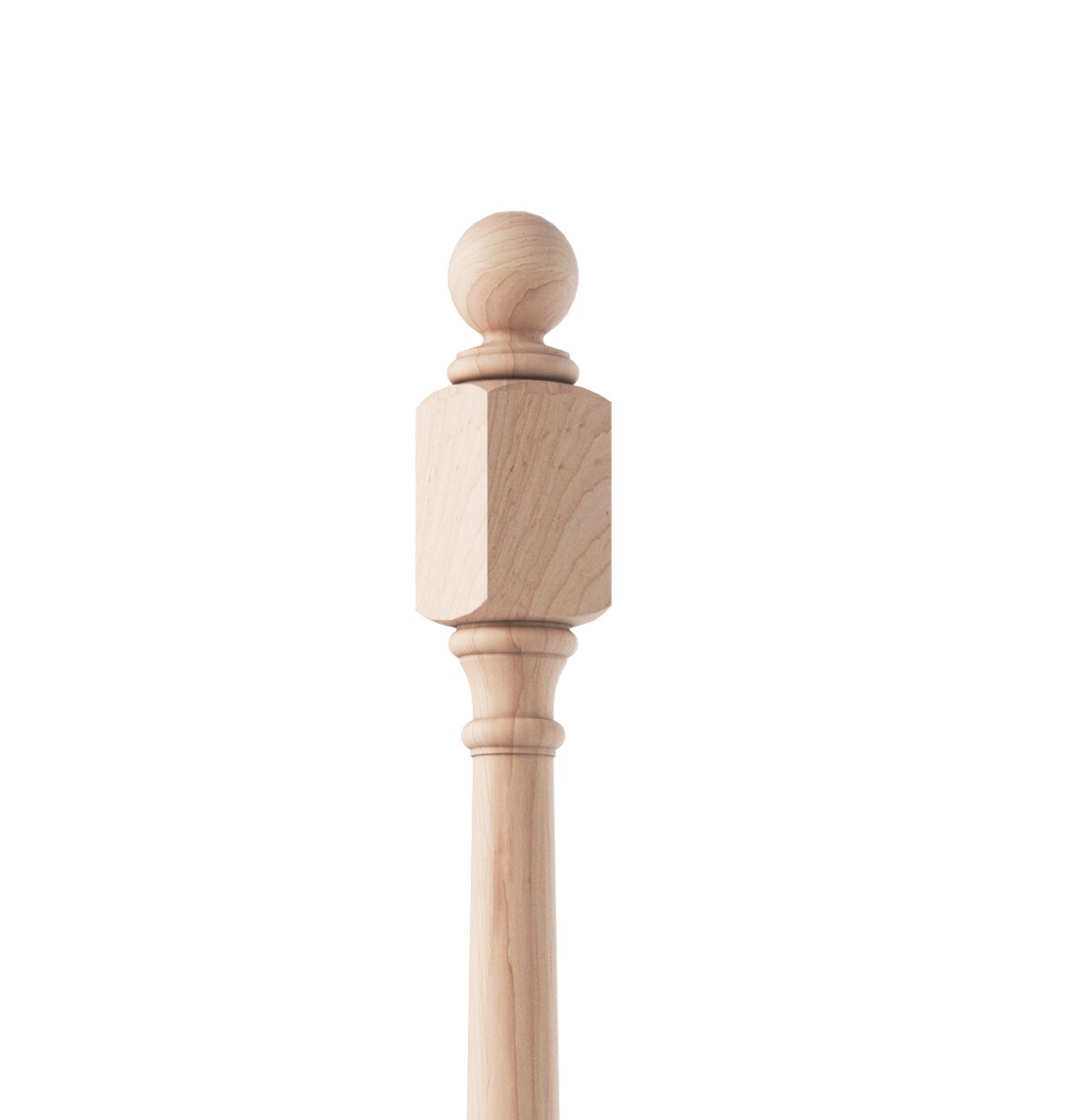 Crown Heritage 4444042B Interior-Stairpart-Newel-Posts - View #3