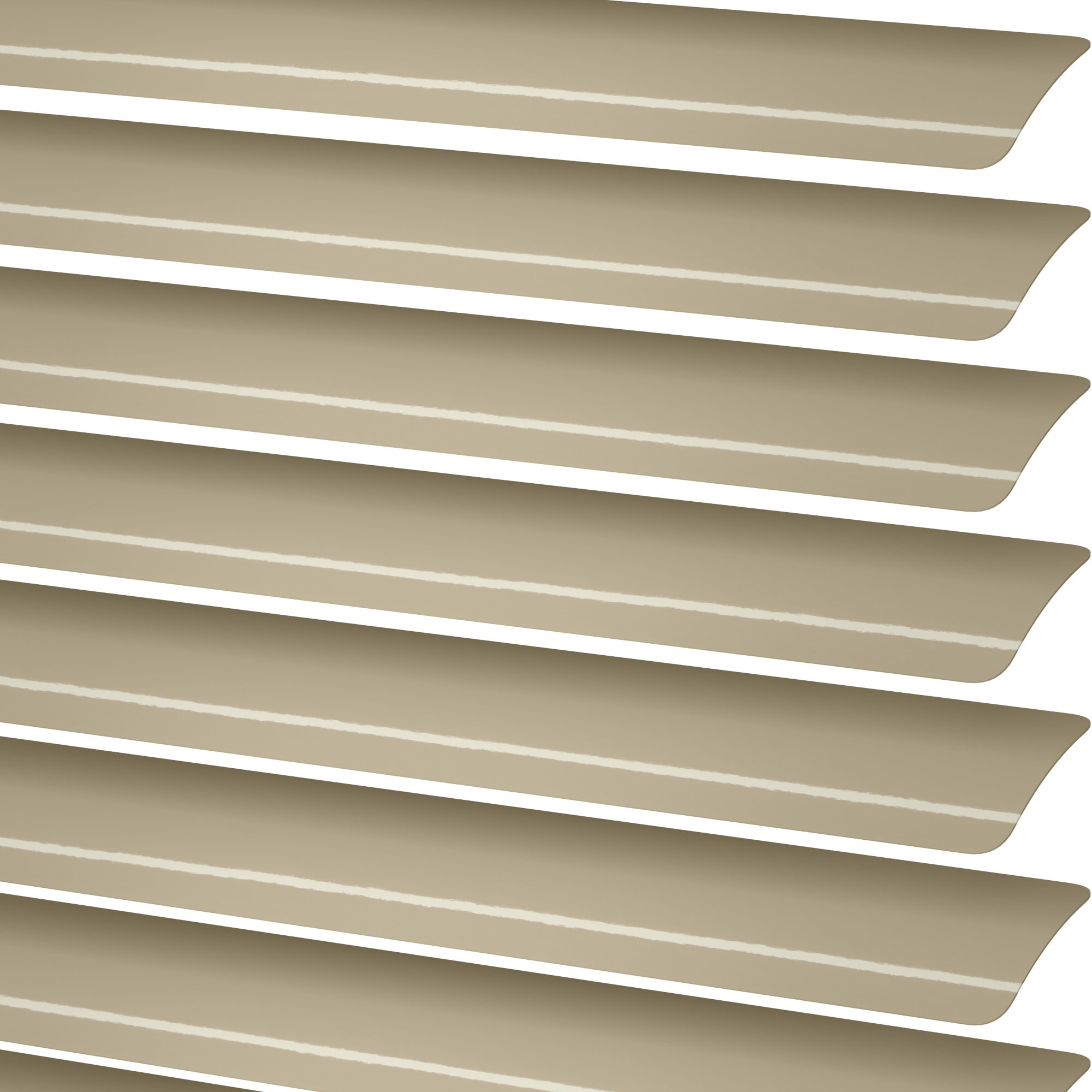 LEVOLOR SM10000900365 Solid Mushroom Aluminum Mini-blinds swatch