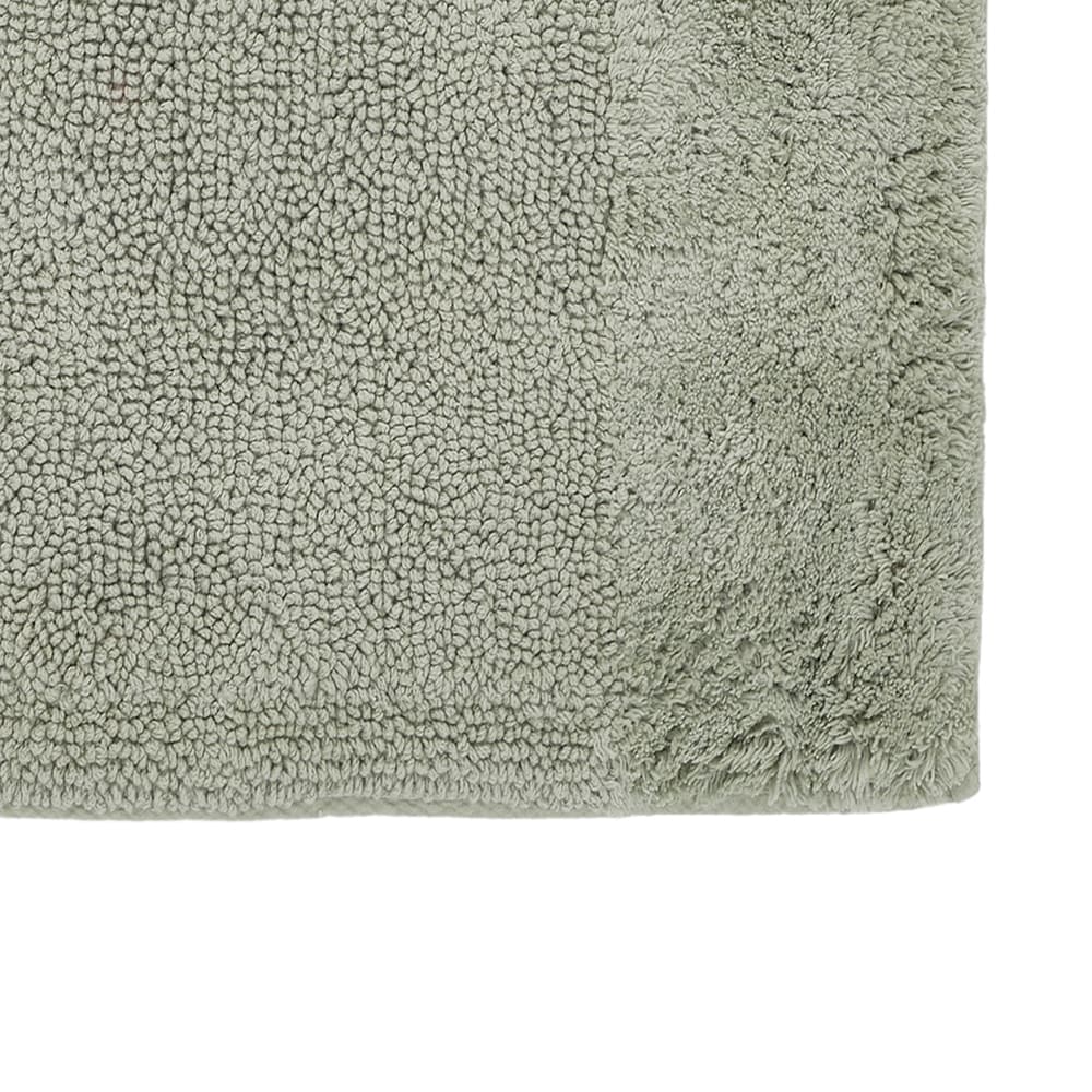 Granada Sage Luxurious Cotton 24" x 40" Bath Rug