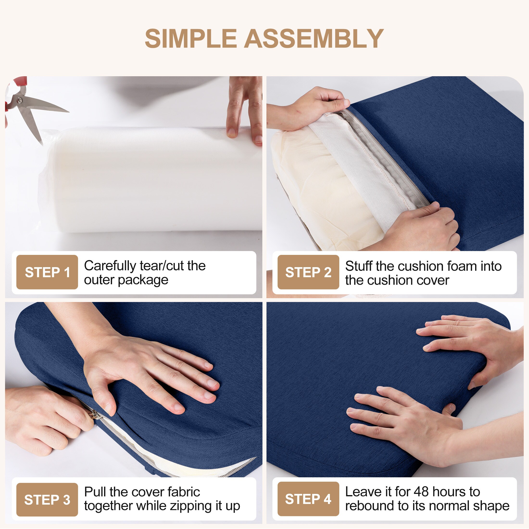 AAAAAcessories LS-DCCLS-SHENLAN-2P Indoor-Chair-Cushions - View #9