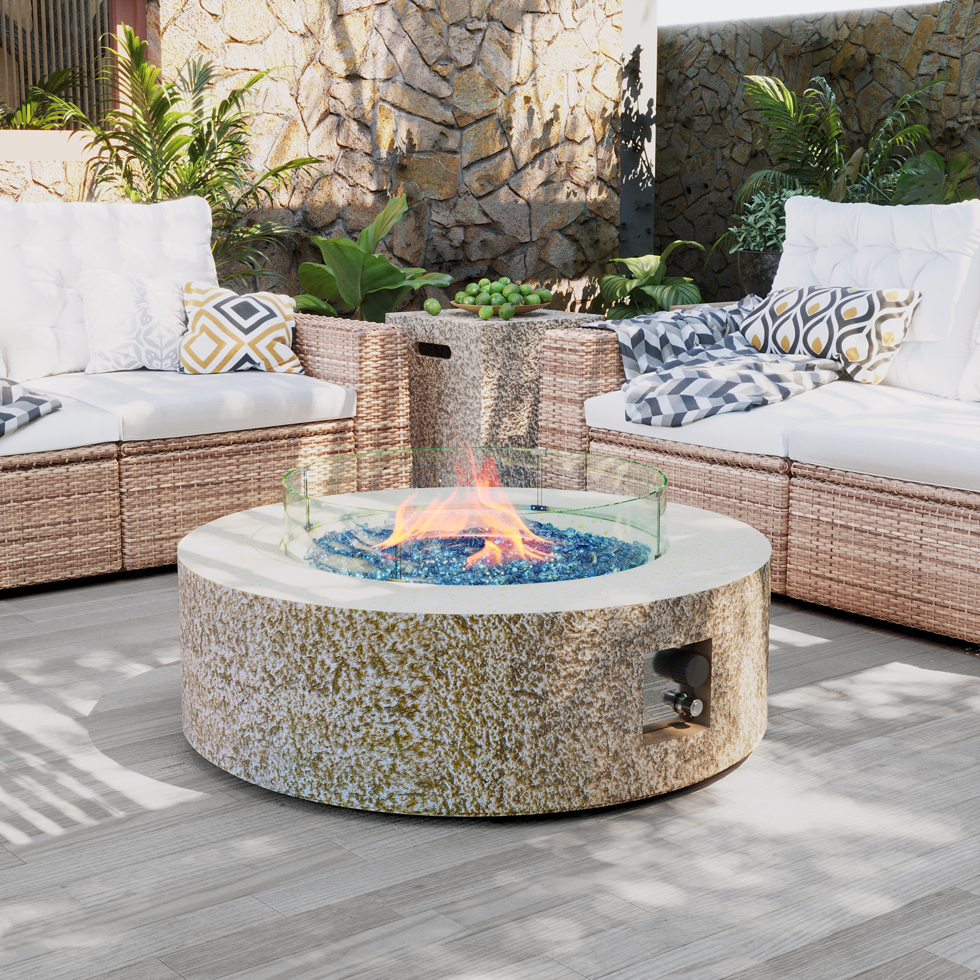 UPHA PL-2CZ-42QBE-Z3-T Outdoor-Gas-Firepits - View #10