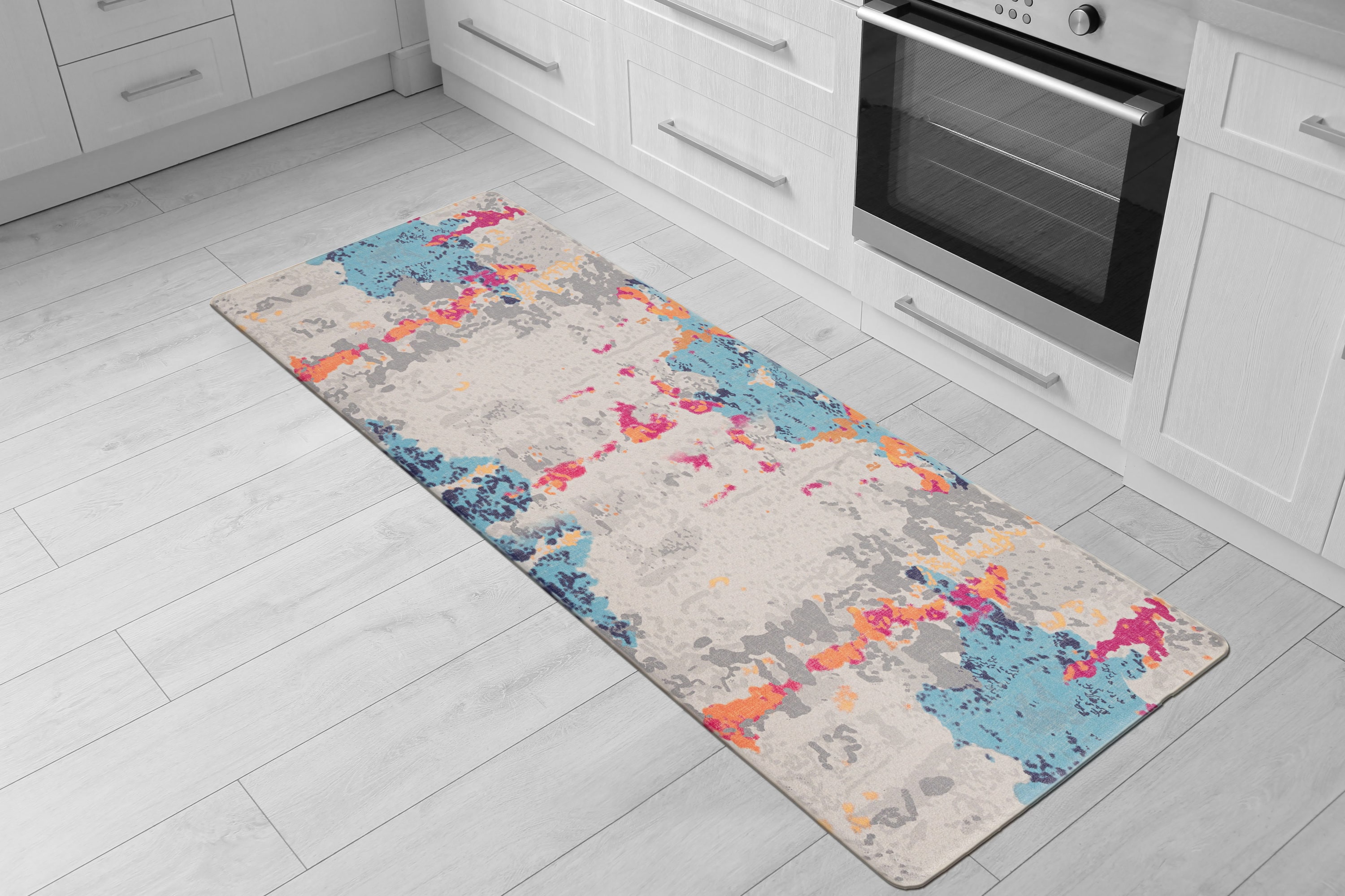World Rug Gallery 793MULTI18X47 Mats-Cat - View #6