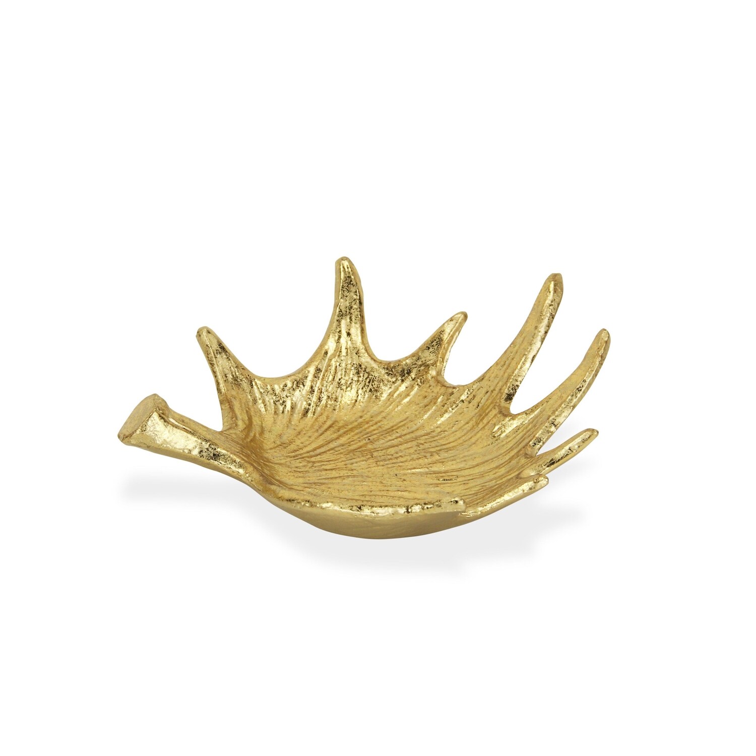 HomeRoots 4000483163 2.5-in x 10-in Gold Octagonal Serving Tray
