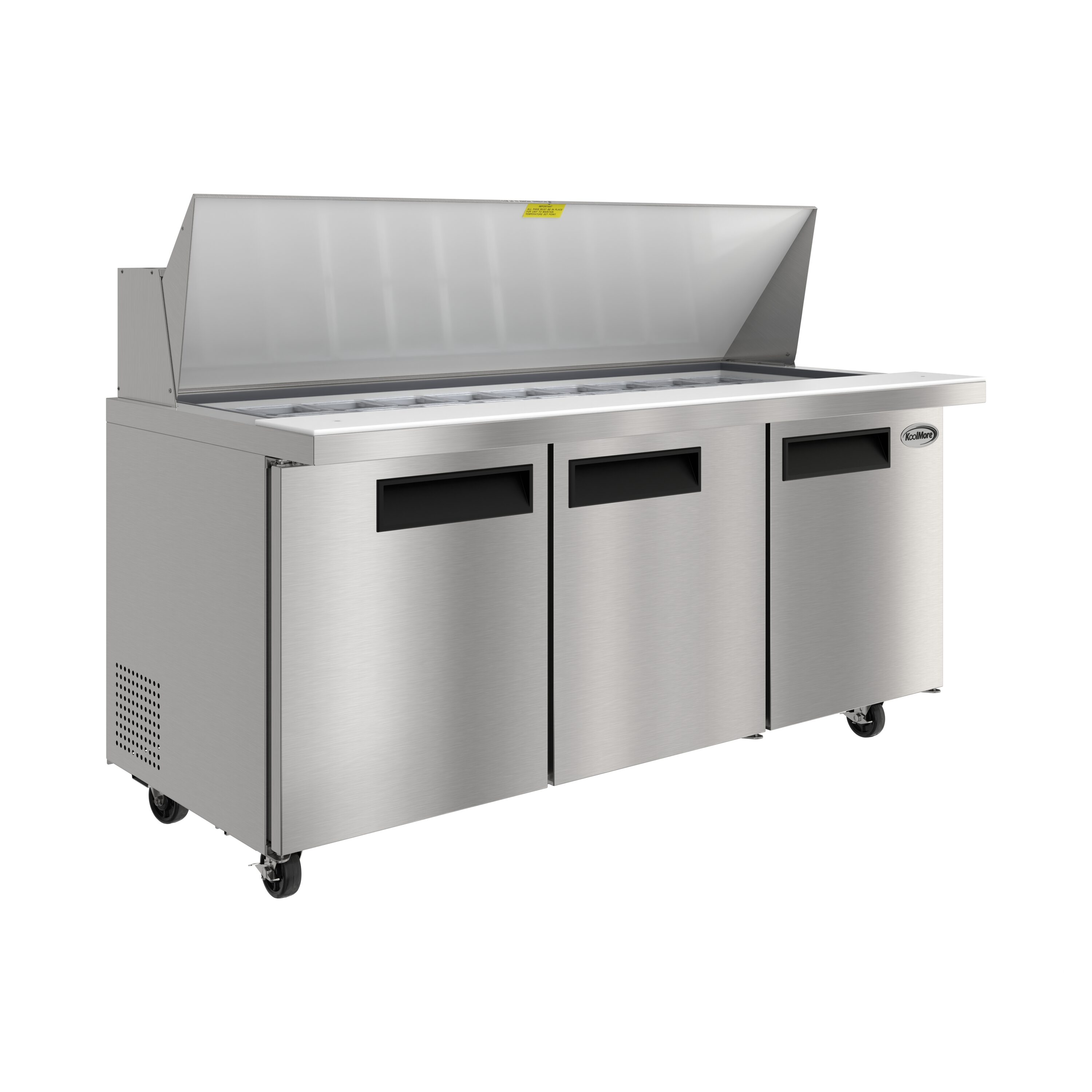 KoolMore LOW-KM-MPTR70-3D Refrig-Prep-Tables - View #12