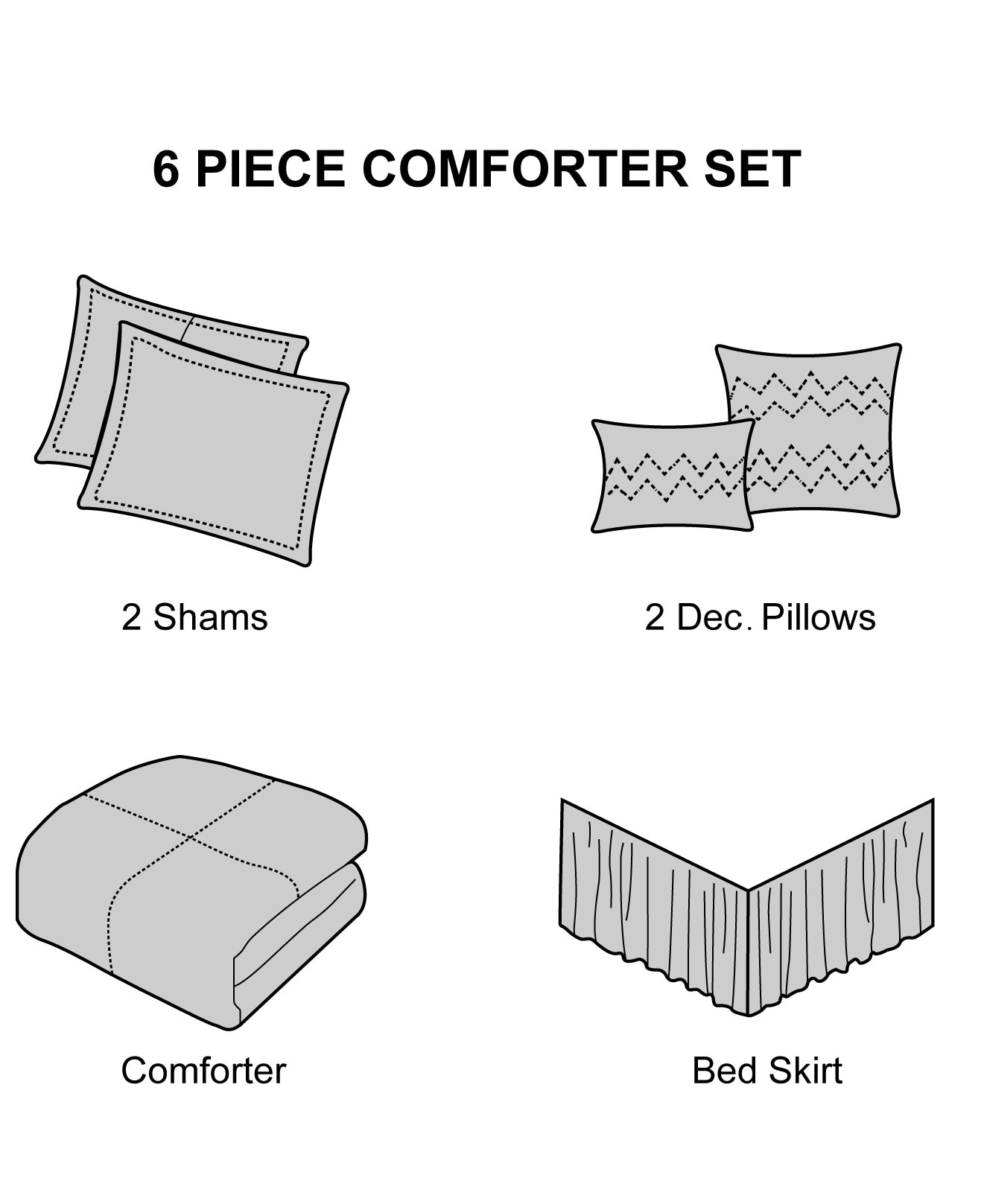Nanshing AMELIA6-Q-BLSH bedding - View #5