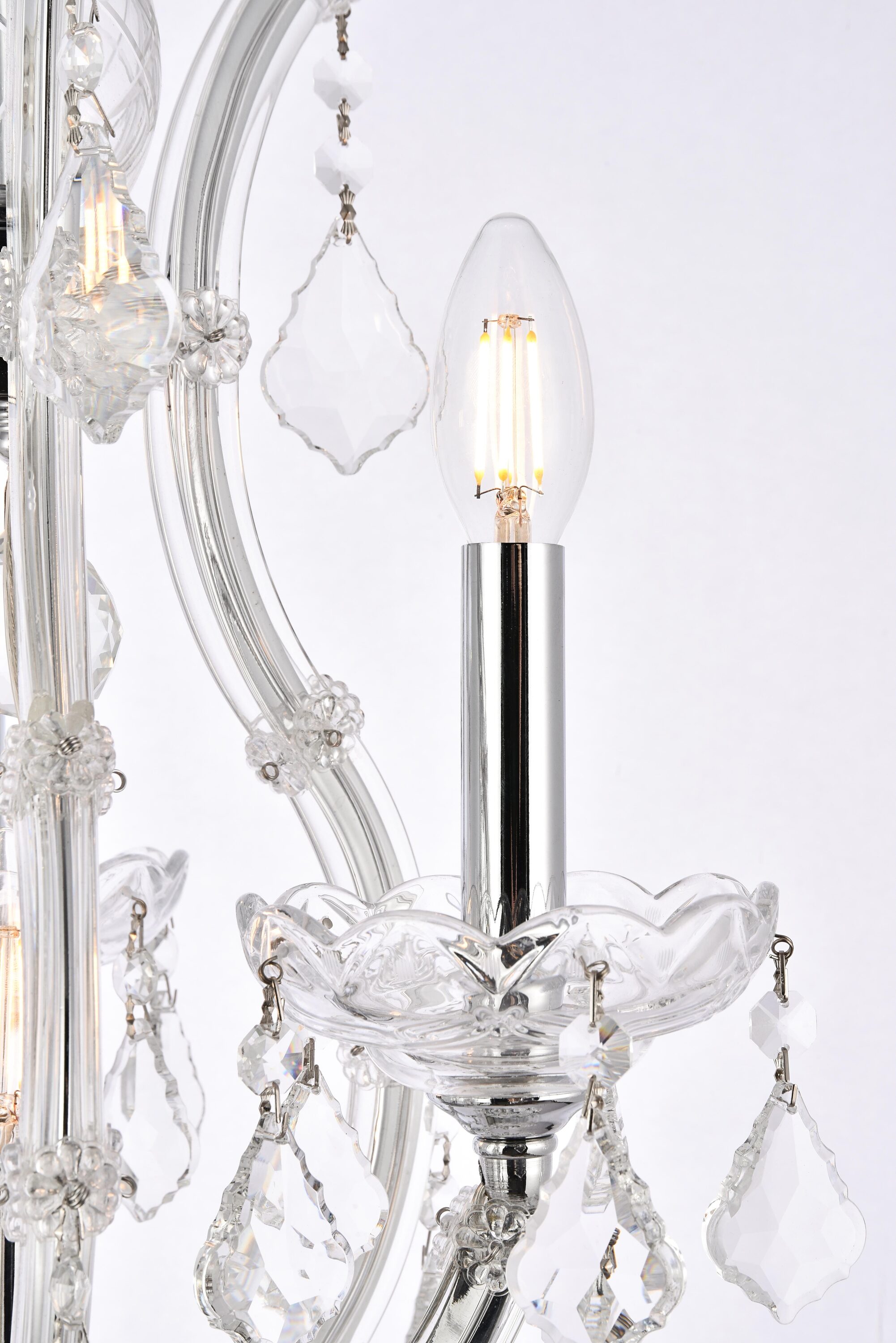 Elegant Decor HF8400D12CRC Pendant-Lights - View #6