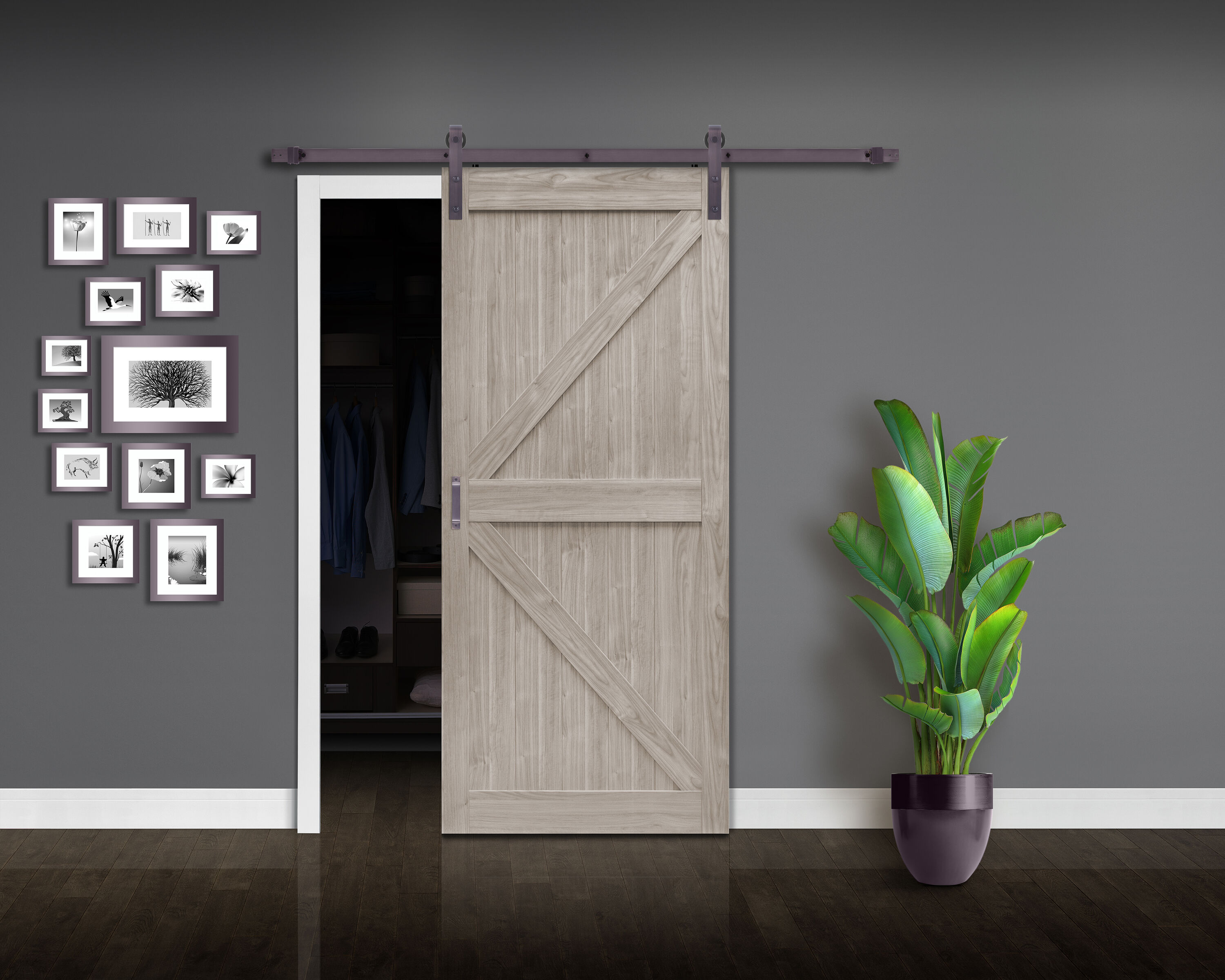 RELIABILT BD052W09GY1GYE36084 Barn-Doors - View #2