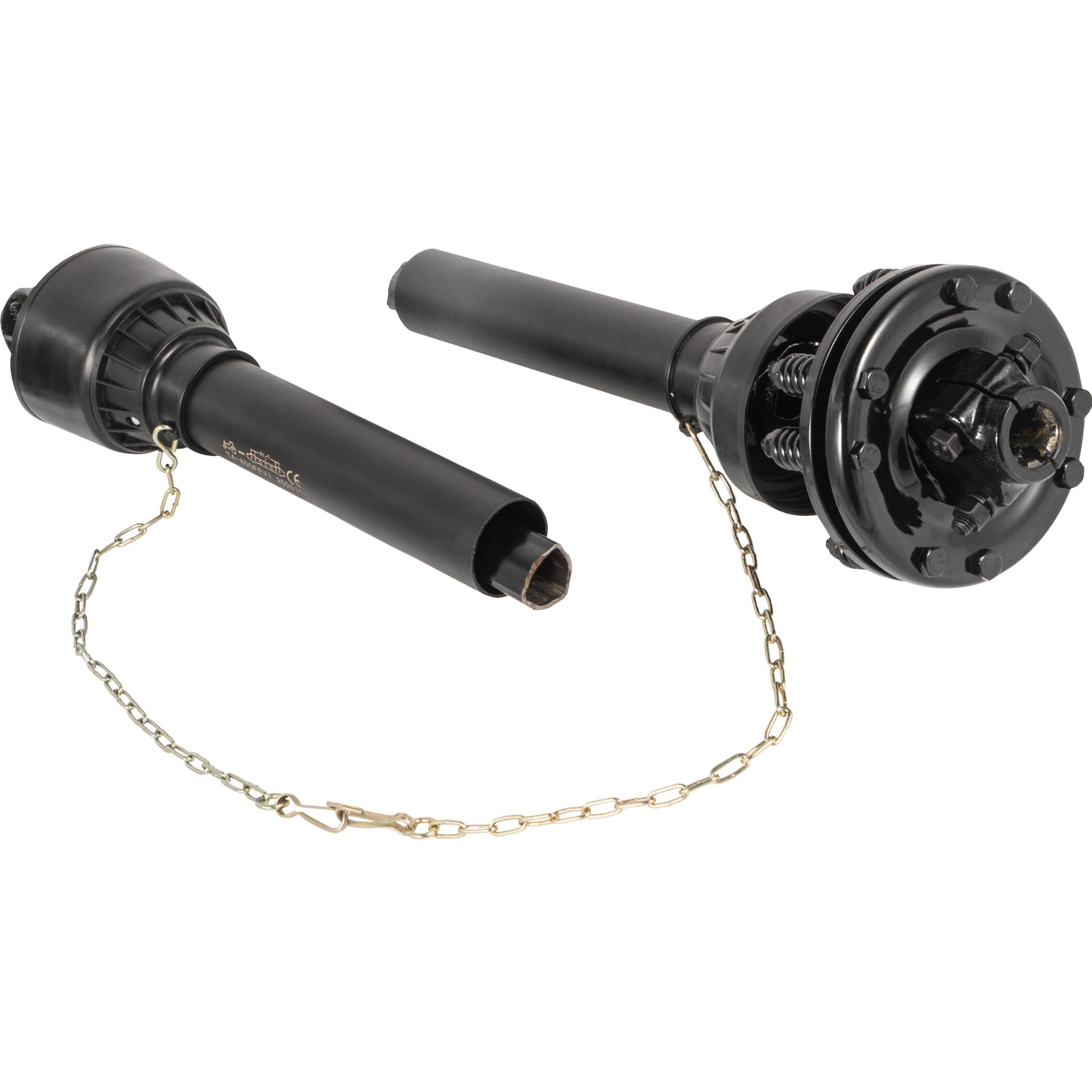 VEVOR PTO Shaft 1-3/8in PTO Drive Shaft 6 Spline Both Ends PTO