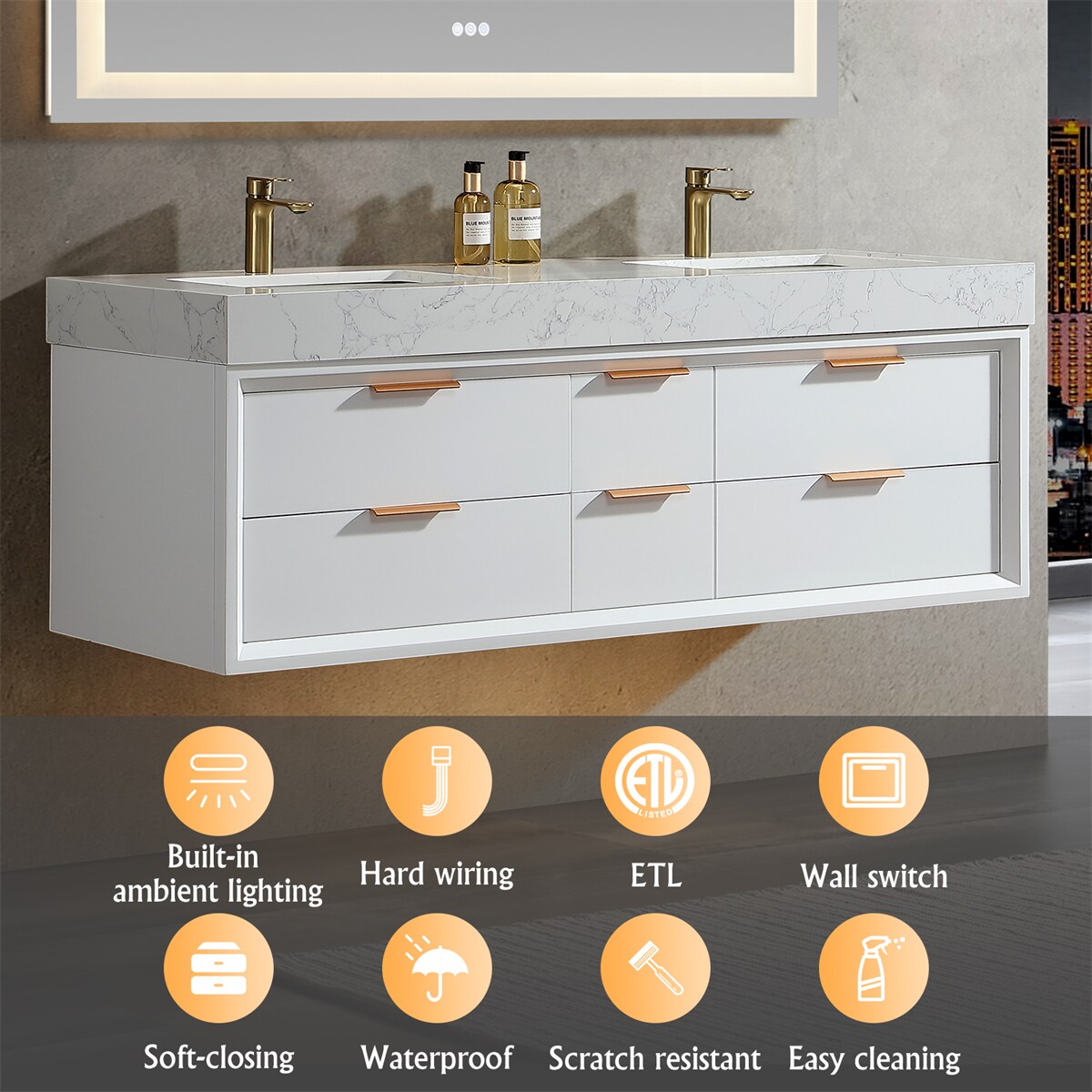 Iseryn AAB60V11WH Bath-Vanity-Combo - View #5