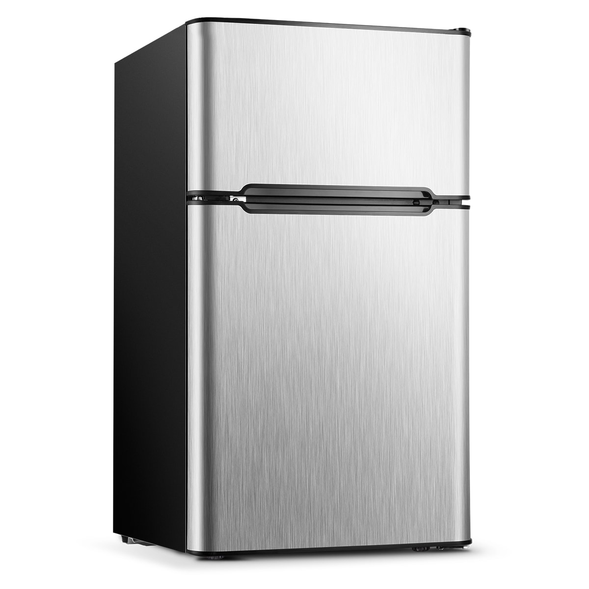 SIMZLIFE 3.2 cu ft Mini Fridge with Freezer Silver RF S at Lowes