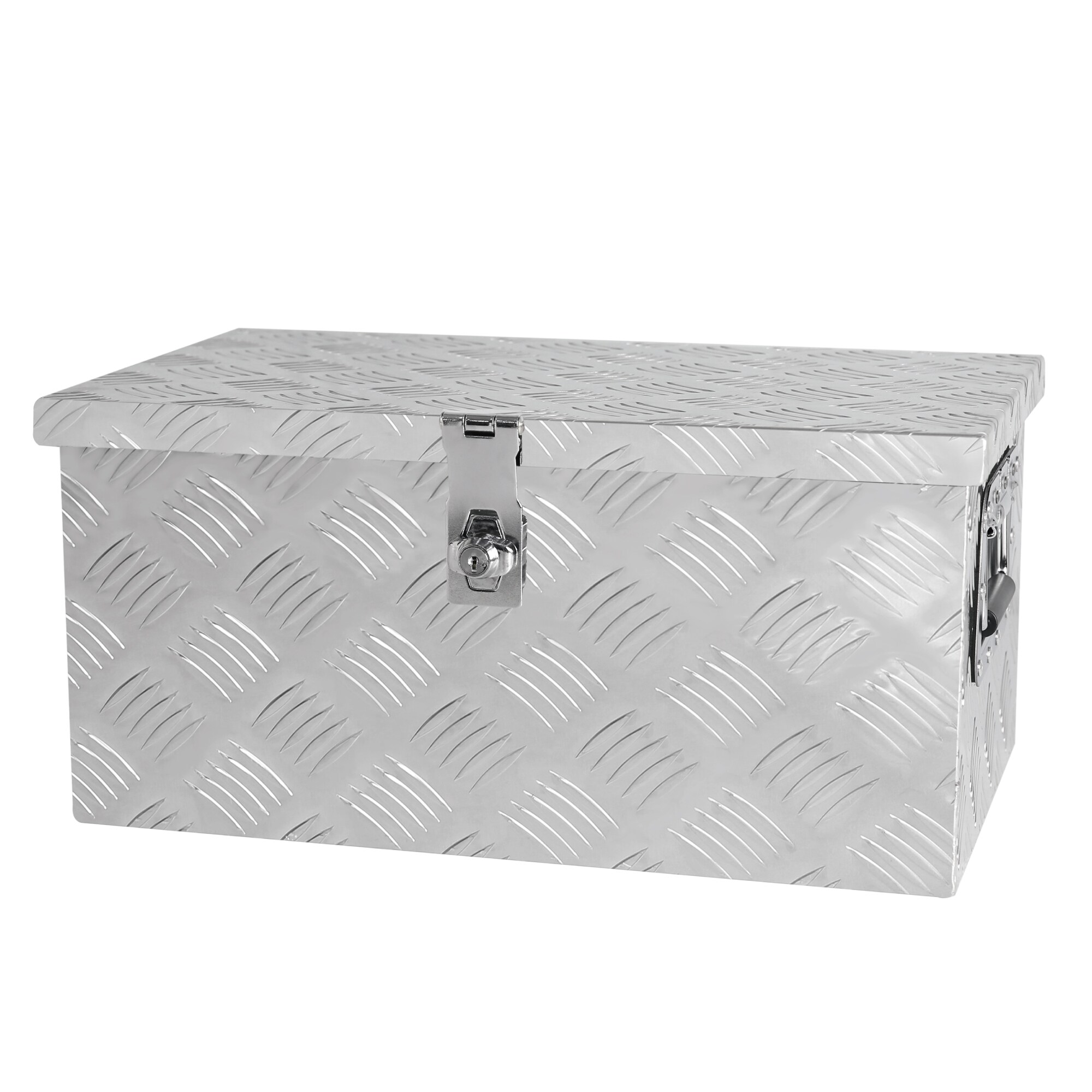 Kahomvis YS-QPW1-147 20.1-in x 11.8-in x 9.3-in Silver Aluminum Side mount Truck Tool Box