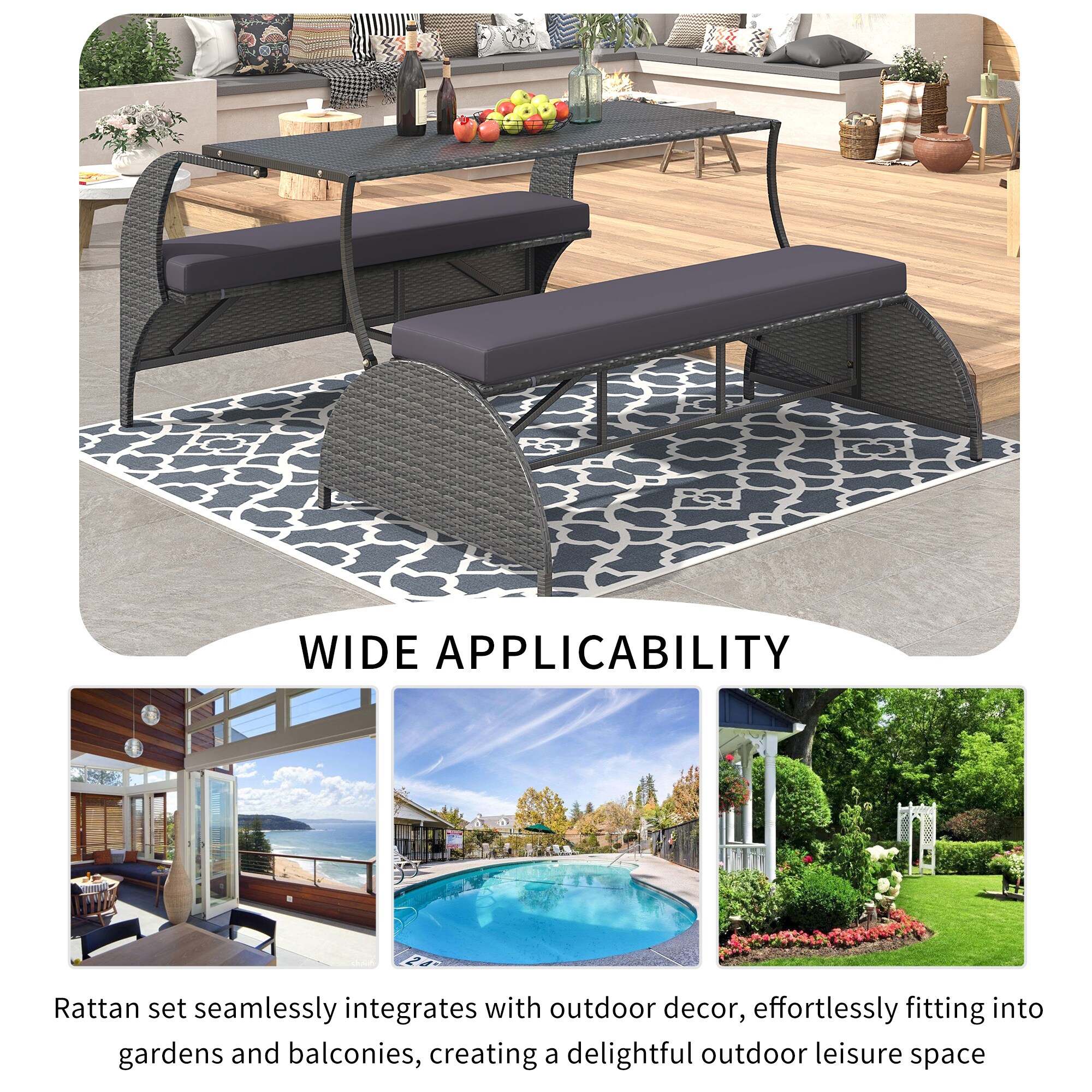 JIMSMAISON BOUSPD06GR Patio-Dining-Sets - View #6