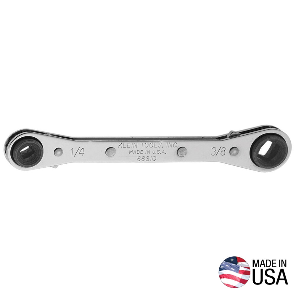 Klein Tools 68310 Ratcheting Refrigeration Wrench 5-1/2-Inch