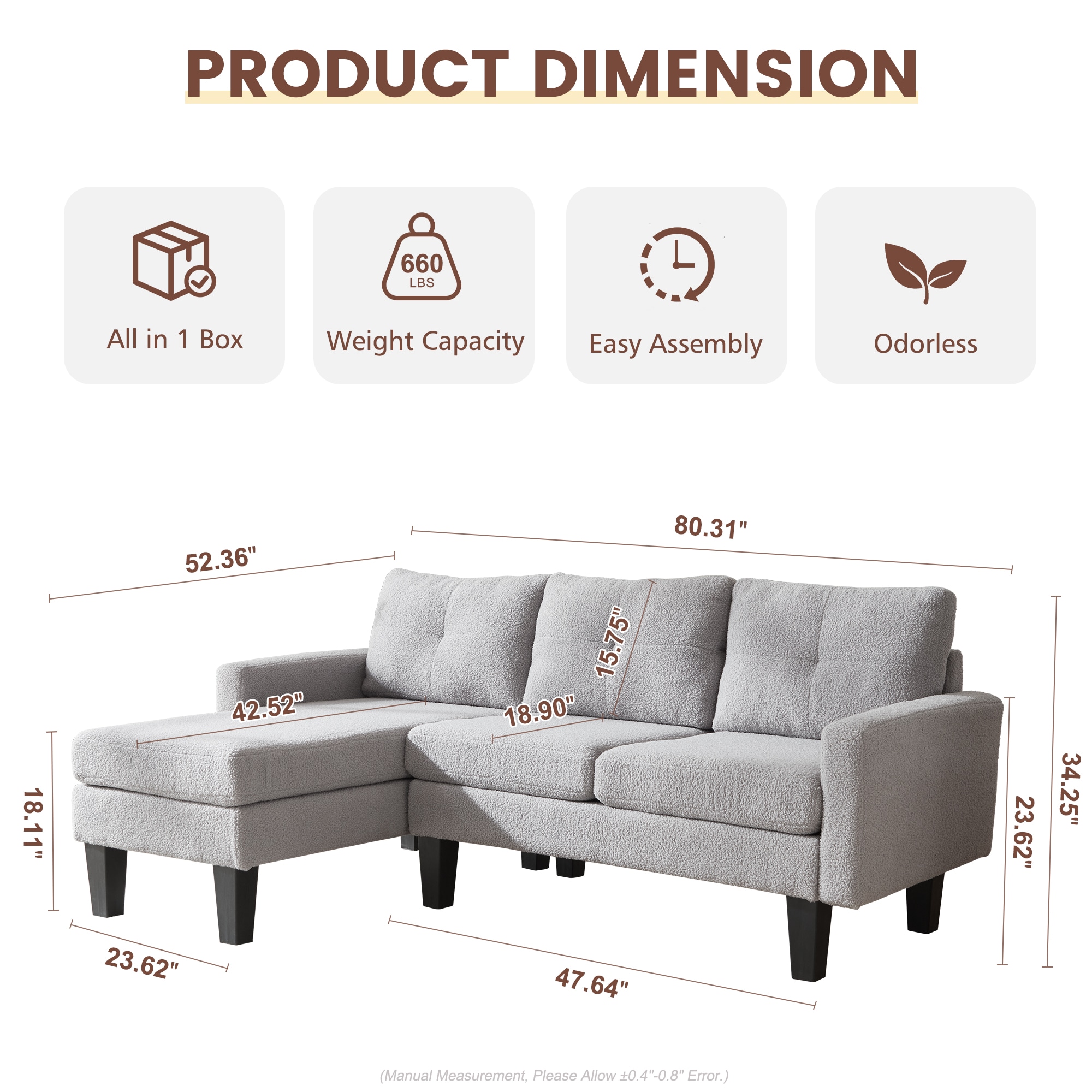 Ovios OLCK930-L Sofas-Loveseats - View #5