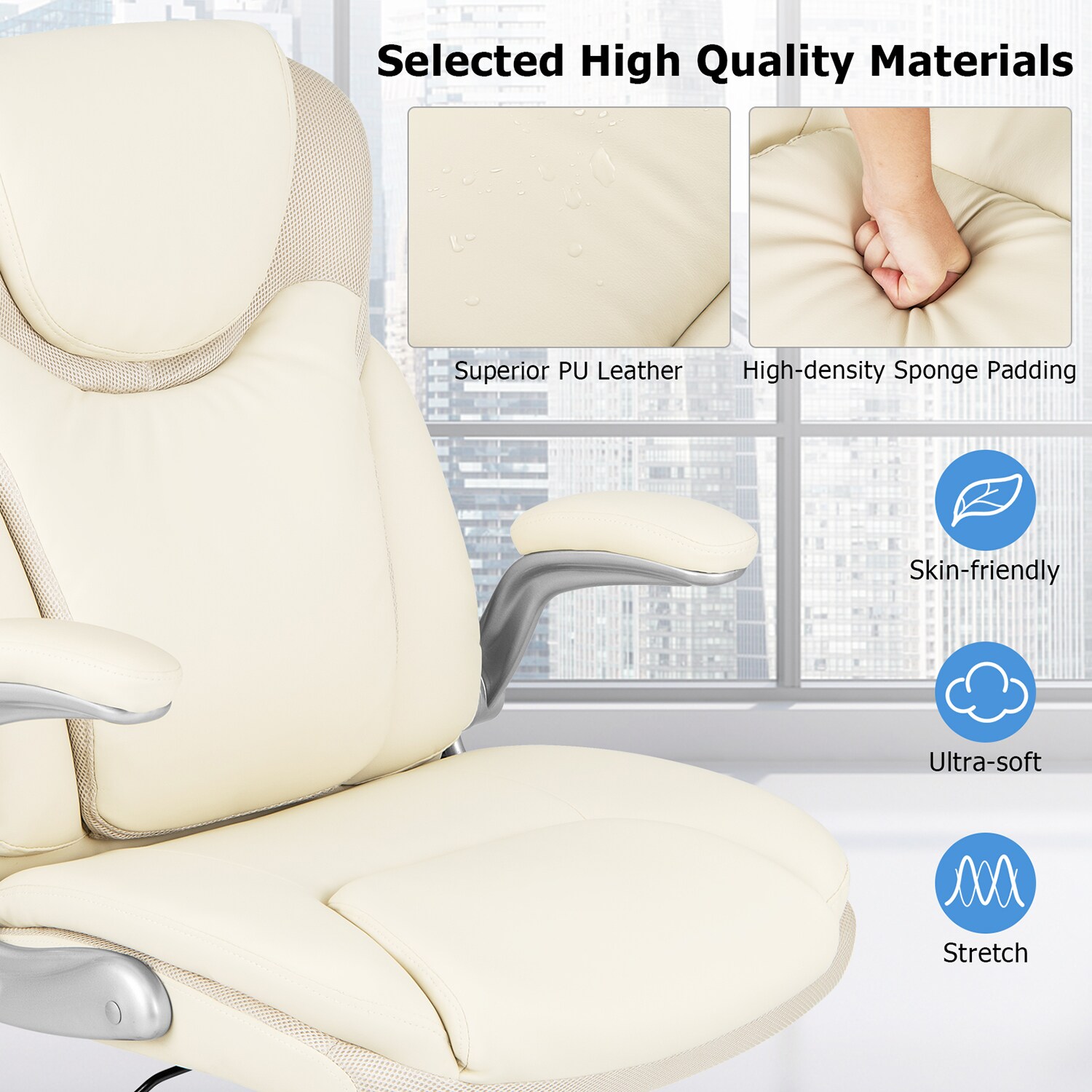 GZMR GZ-MD-2-BKYL Office-Chairs - View #12