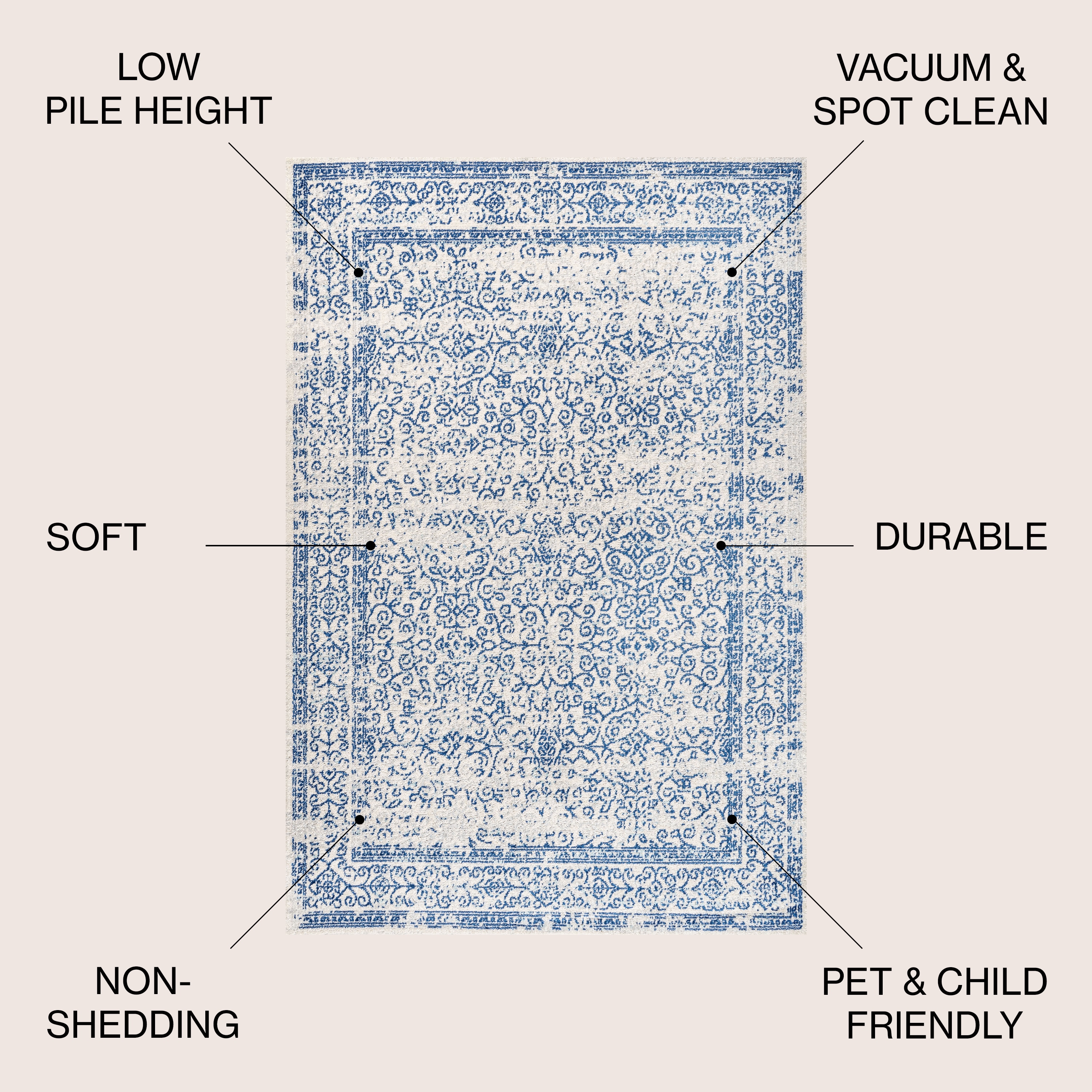 JONATHAN  Y BMF108A-3 rugs - View #3