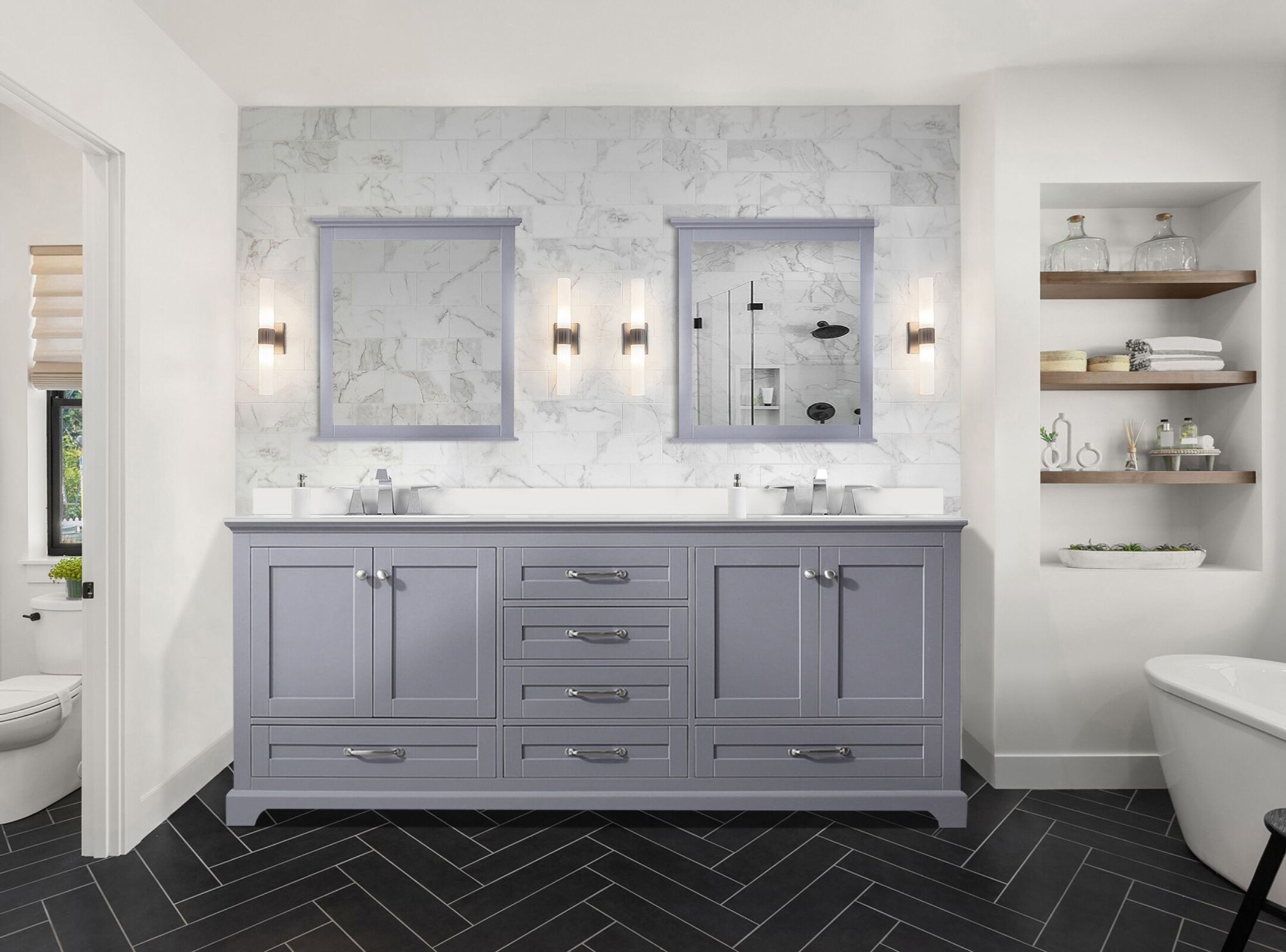 LOVMOR SF-H-B2731P258404 Bath-Vanity-Combo - View #3