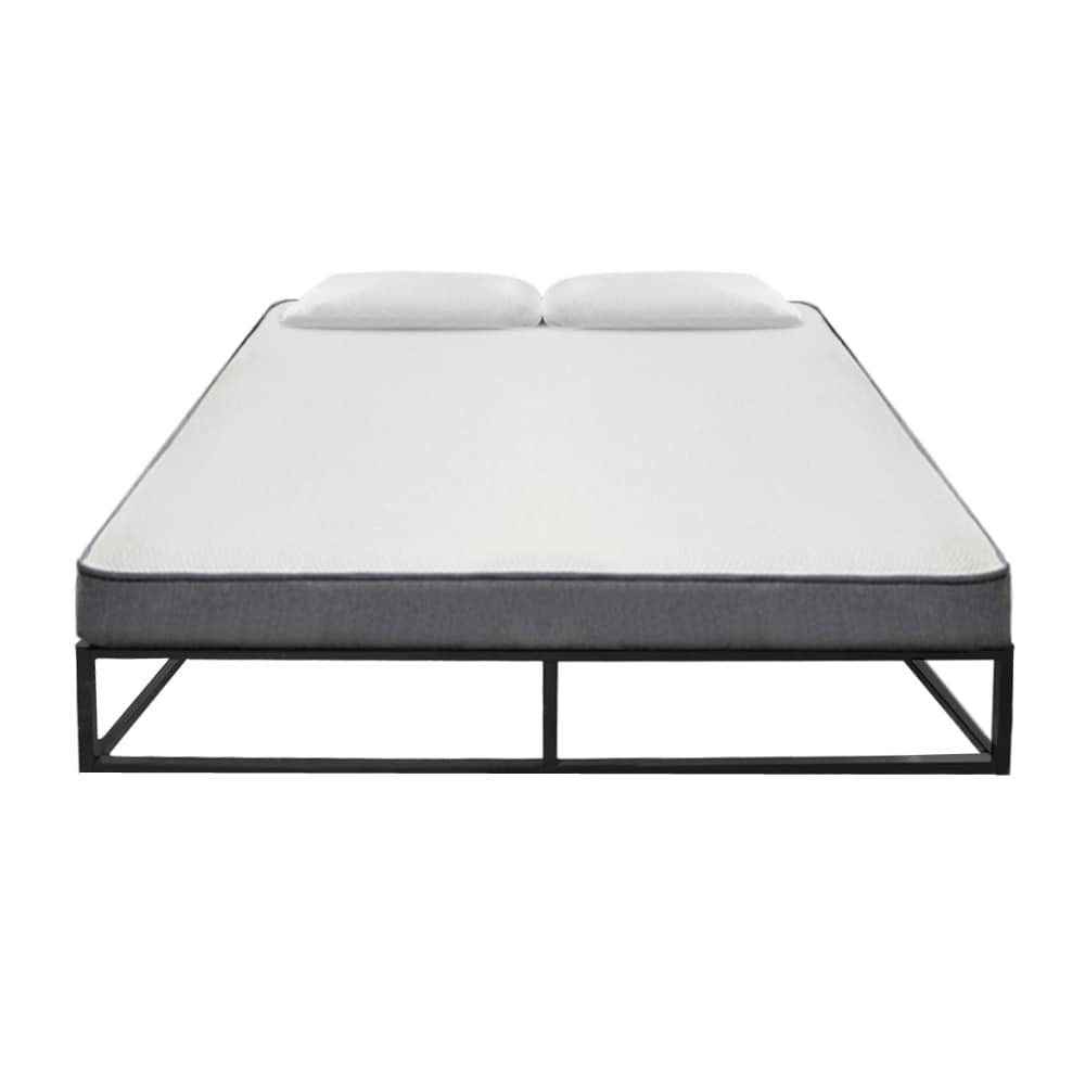 Winado Bed Frame Black Full Metal Bed Frame At Lowes.com