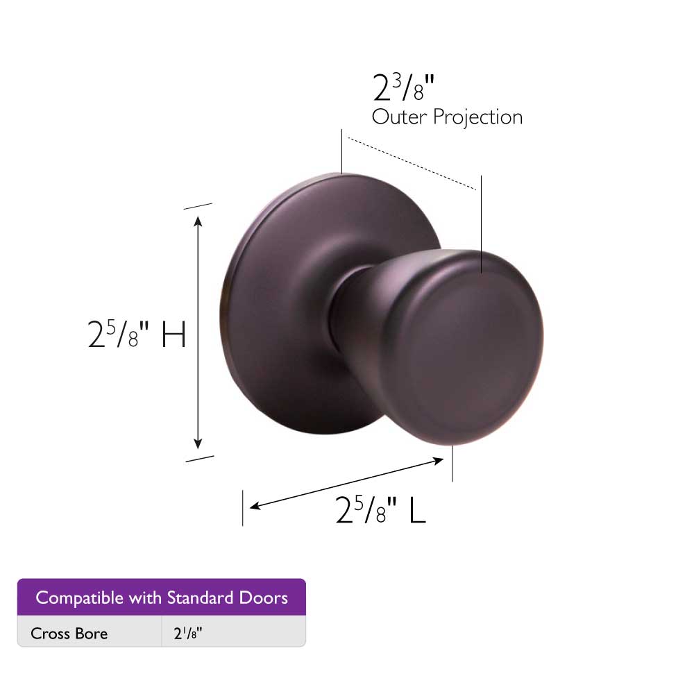Design House 779249 Door-Knobs - View #3
