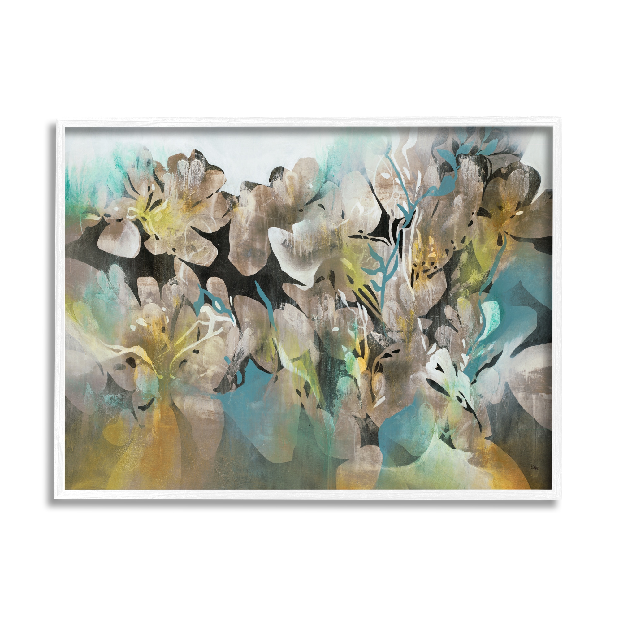 Stupell Industries 30 in. x 40 in.Abstract Colorful Textural