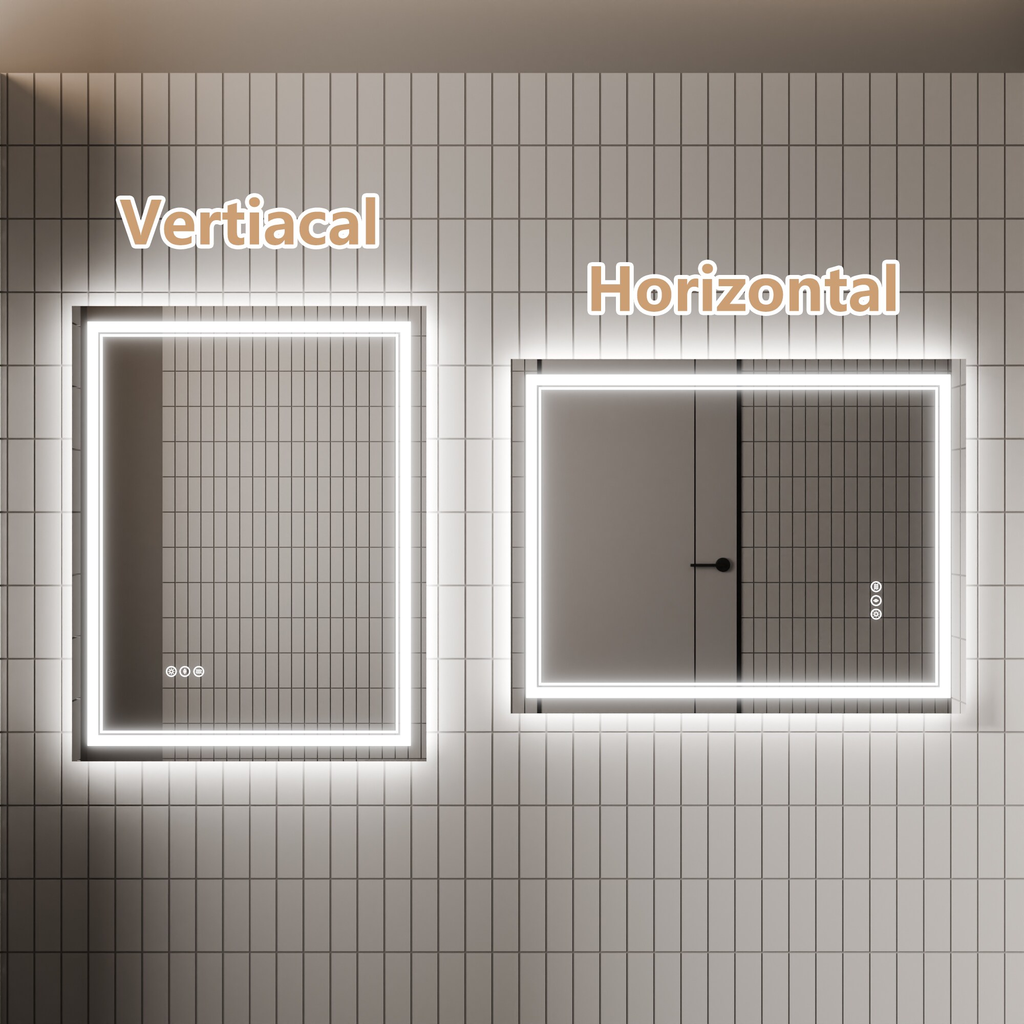 Forclover JTFHS-2836 Framed-Bath-Mirrors - View #5
