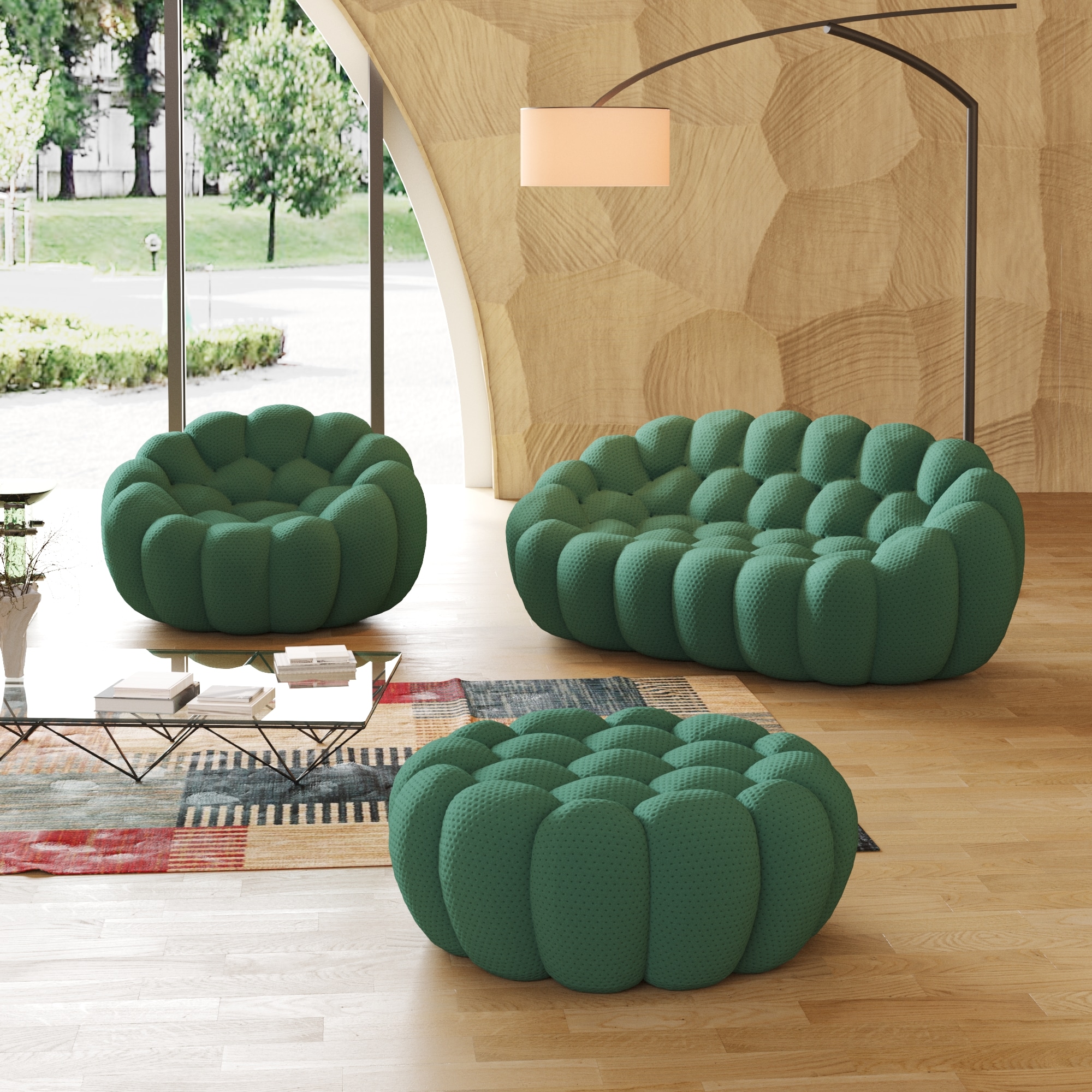 BuotiqHom DH-SF124-133GN Living-Room-Sets - View #3